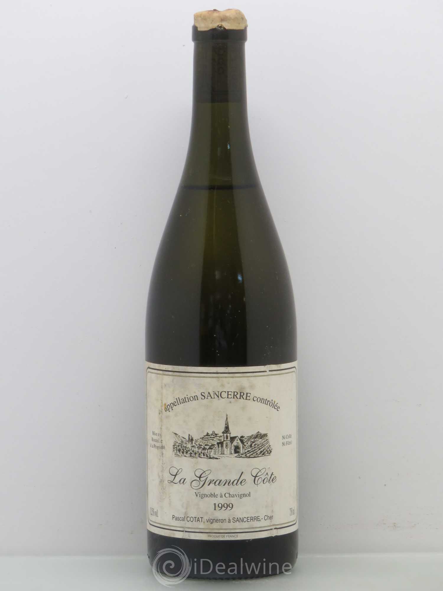 Sancerre La Grande Côte Pascal Cotat 1999 - Posten von 1 Flasche - 0