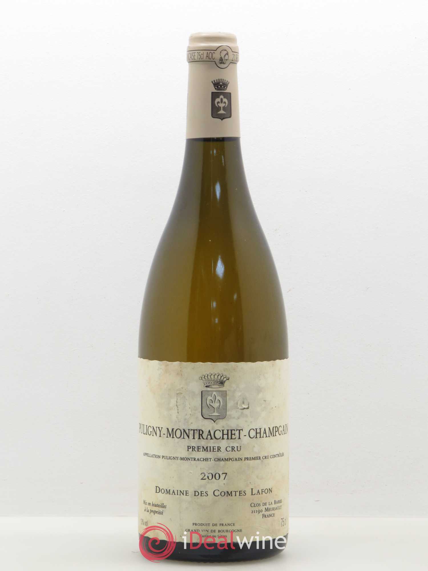 Puligny-Montrachet 1er Cru Champgain Comtes Lafon (Domaine des) 2007 - Lot de 1 bouteille - 0