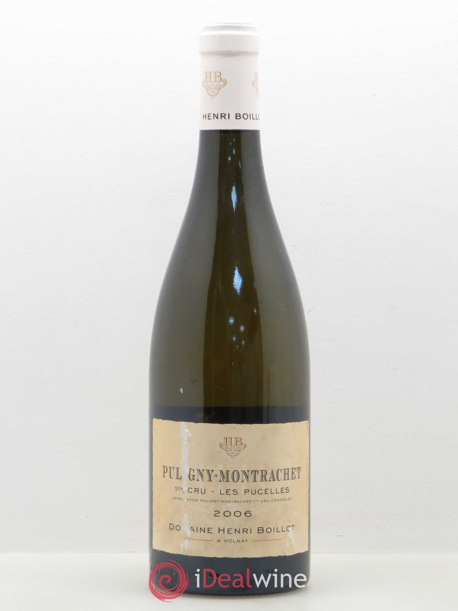 Puligny-Montrachet 1er Cru Les Pucelles Henri Boillot (Domaine) 2006 - Lot de 1 bouteille - 0