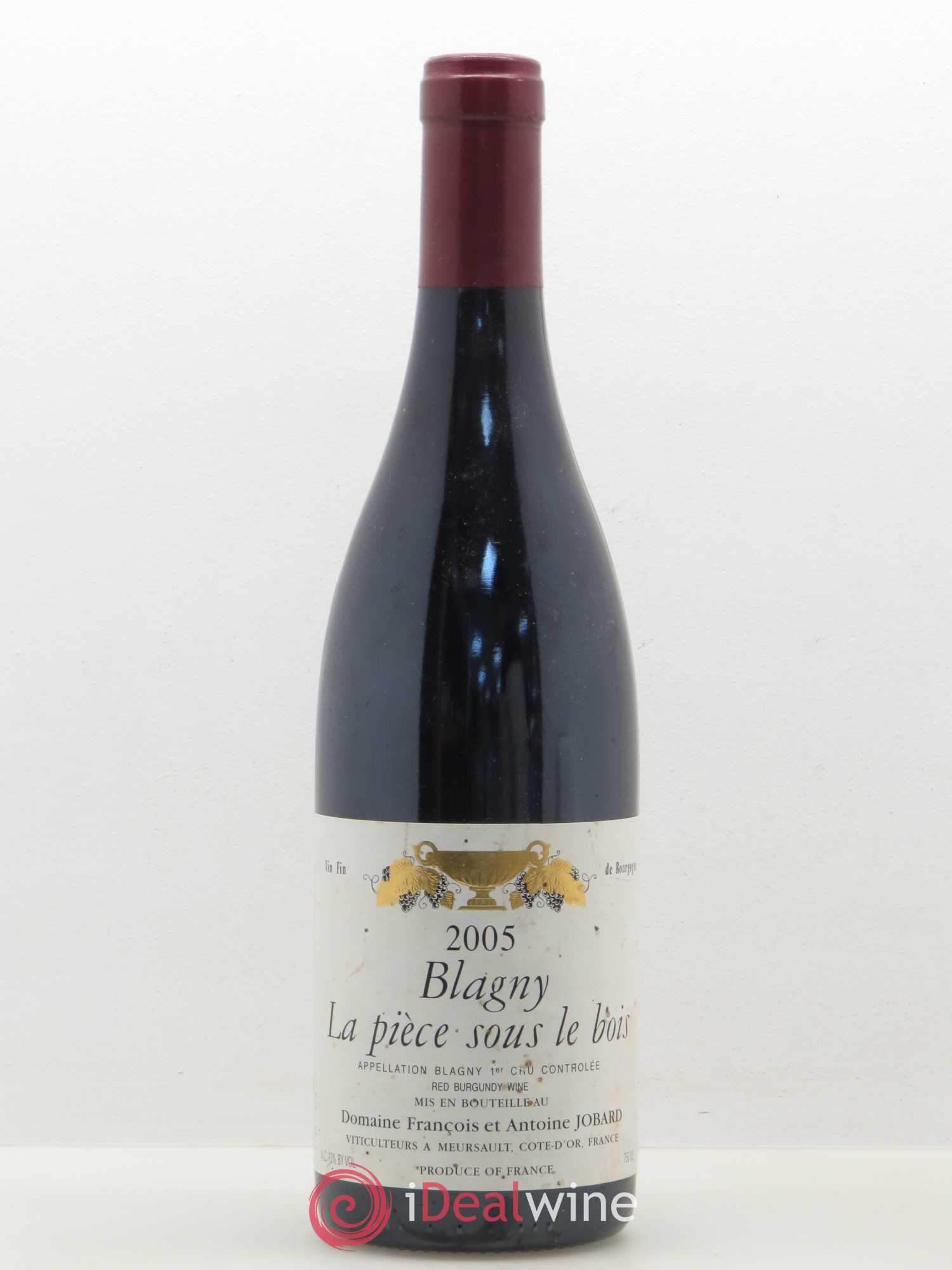 Blagny 1er Cru La Pièce sous le bois F. et A. Jobard 2005 - Posten von 1 Flasche - 0