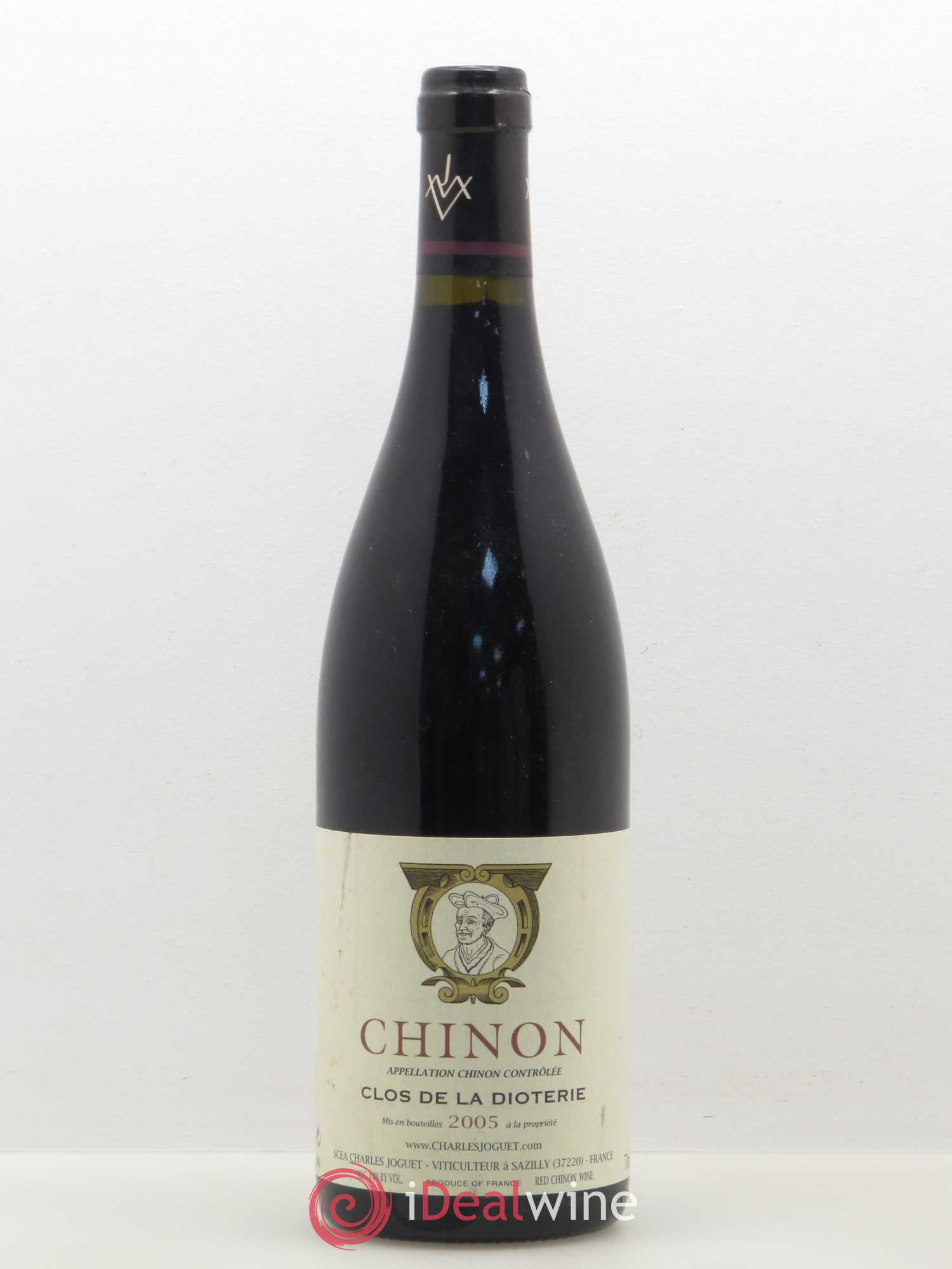 Chinon Clos de La Dioterie Charles Joguet 2005 - Lot de 1 bouteille - 0