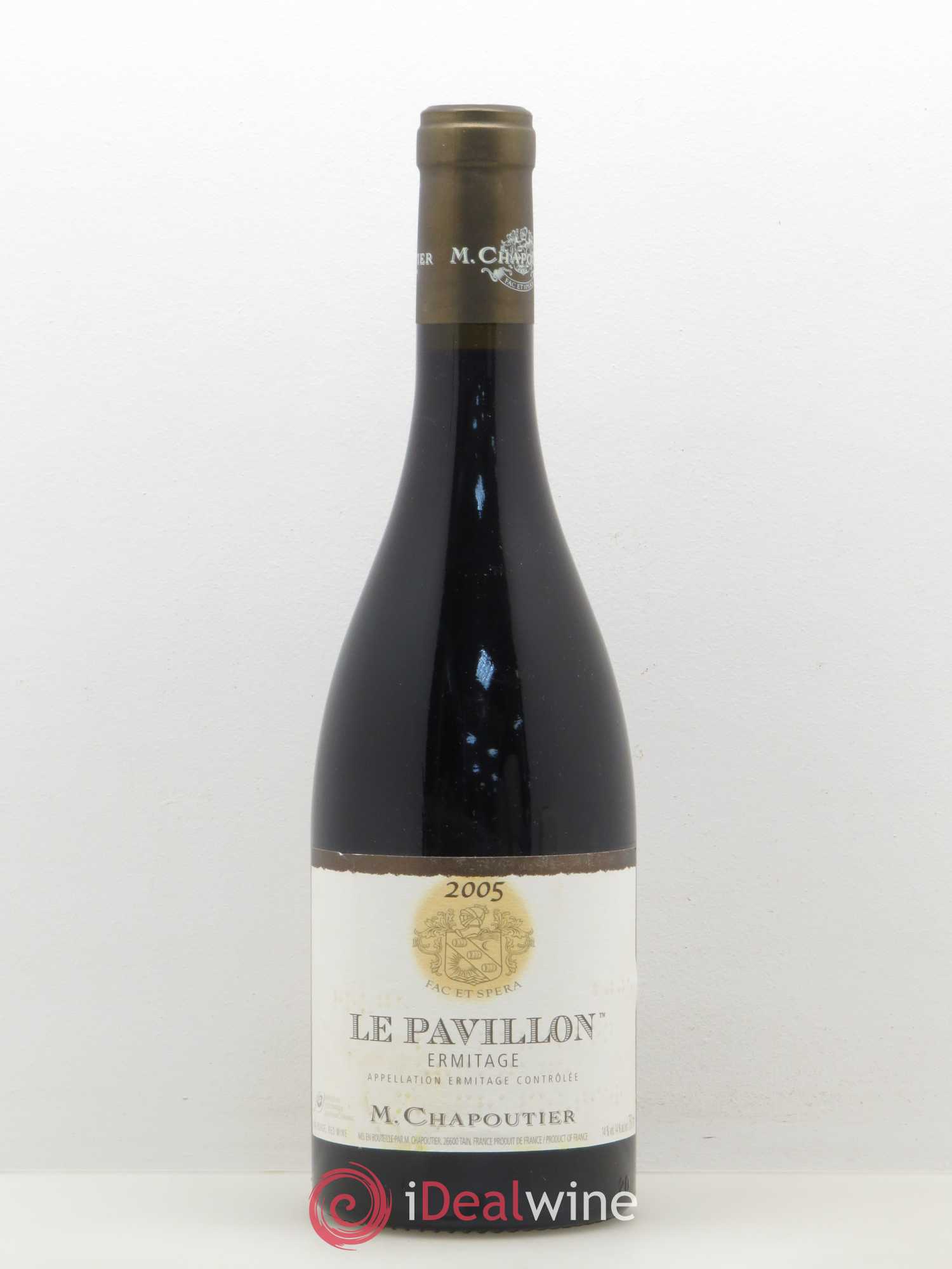 Hermitage Ermitage Le Pavillon Chapoutier 2005 - Lot de 1 bouteille - 0