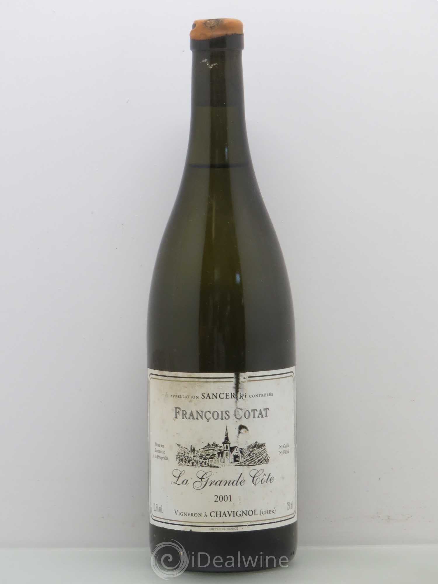 Sancerre La Grande Côte François Cotat 2001 - Lot de 1 bouteille - 0