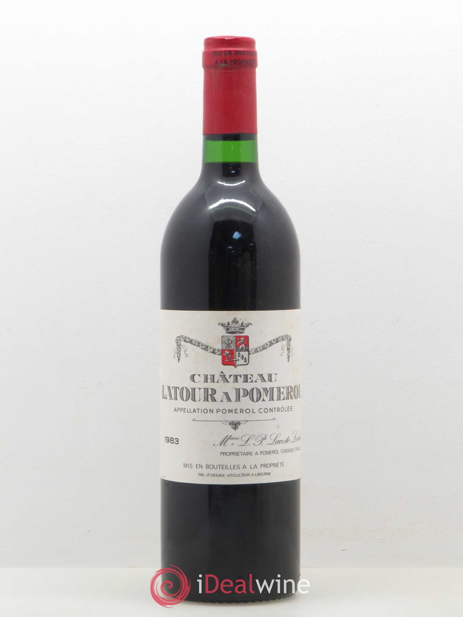 Château Latour à Pomerol 1983 - Lot de 1 bouteille - 0