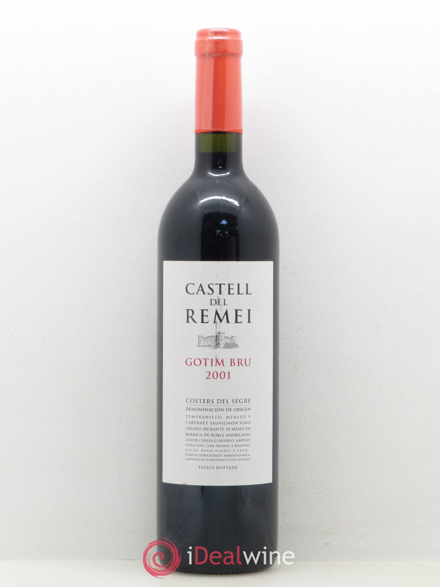 Italie Castell del Remei Gotim Bru 2001 - Posten von 1 Flasche - 0