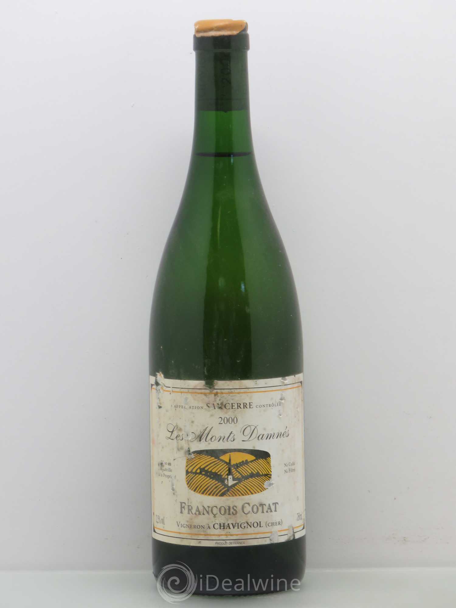 Sancerre Les Monts Damnés François Cotat 2000 - Lot de 1 bouteille - 0