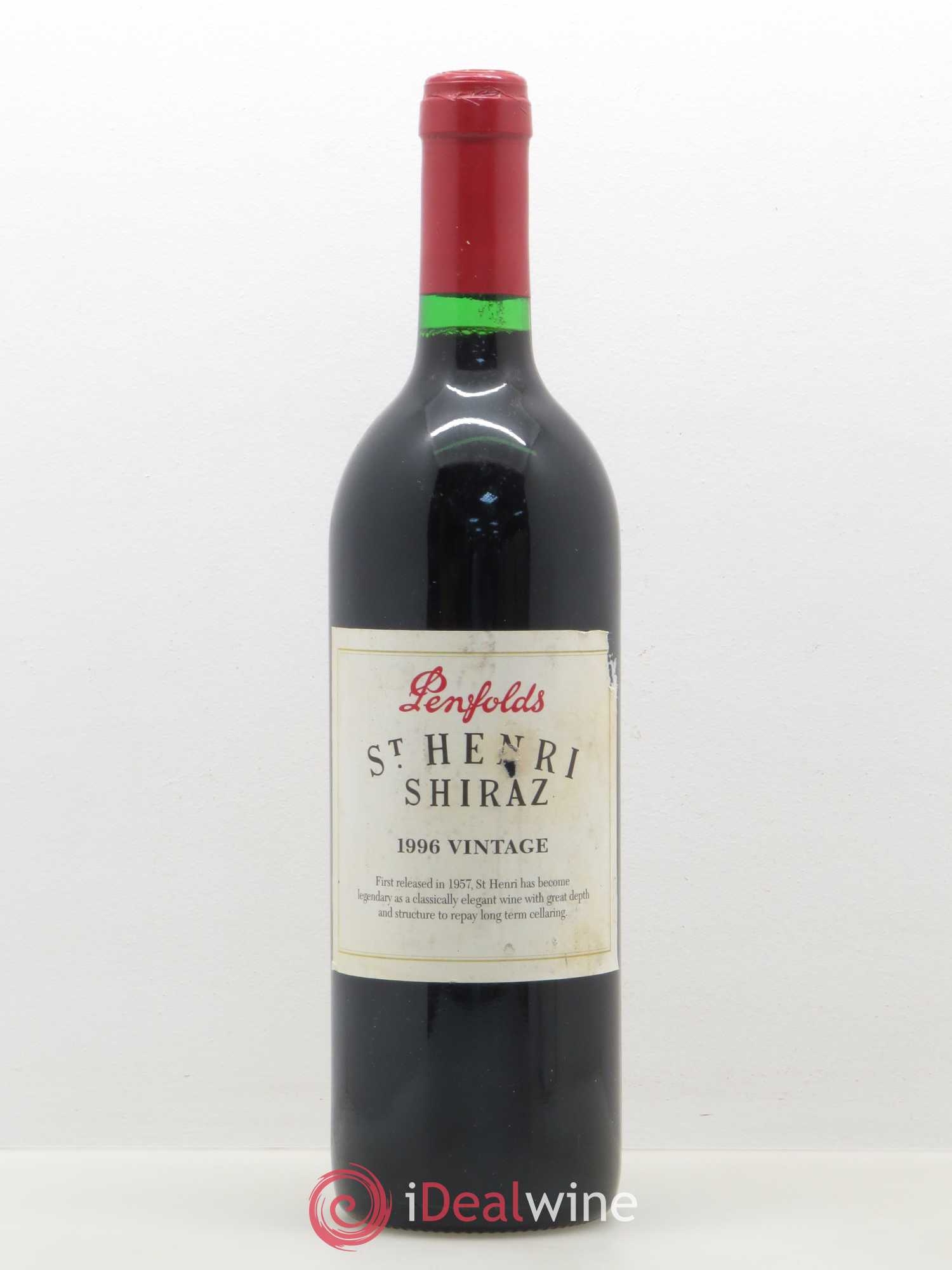 Vins Etrangers Penfolds Saint Henri Shiraz 1996 - Posten von 1 Flasche - 0
