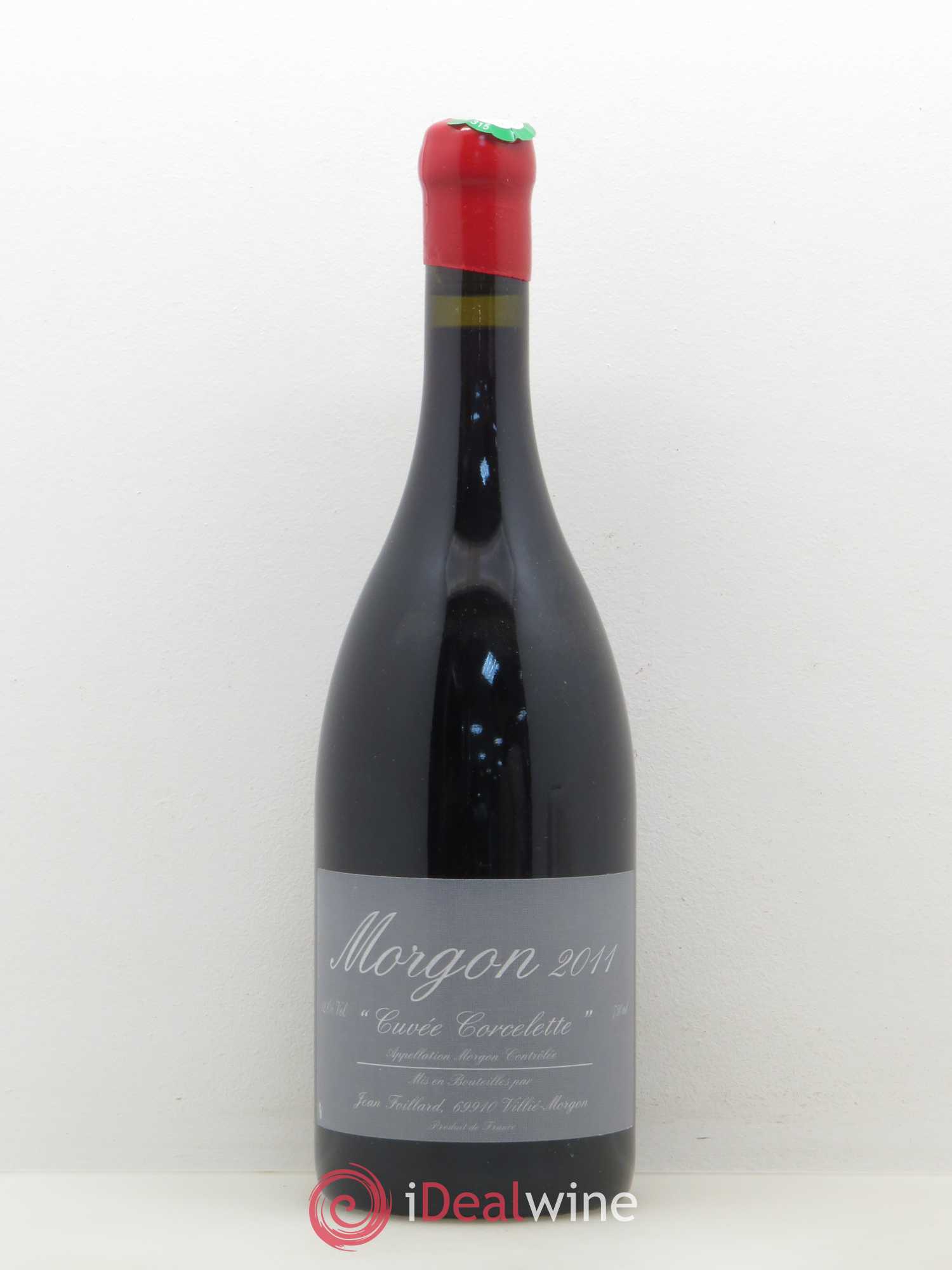 Morgon Corcelette Jean Foillard 2011 - Lot de 1 bouteille - 0