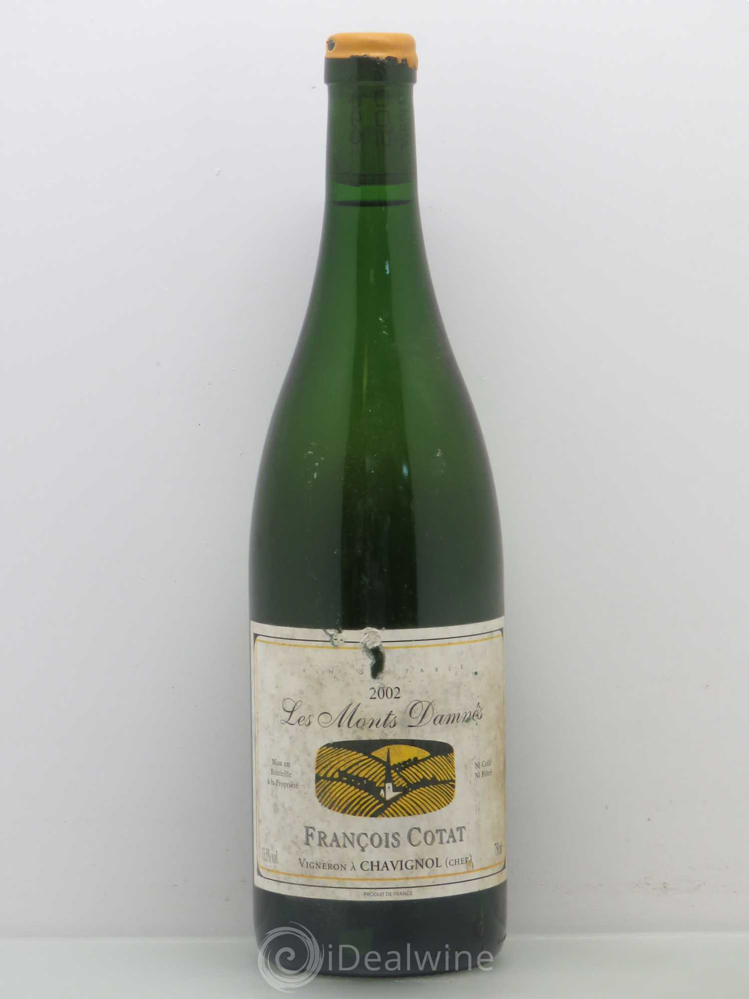 Sancerre Les Monts Damnés François Cotat 2002 - Lot de 1 bouteille - 0