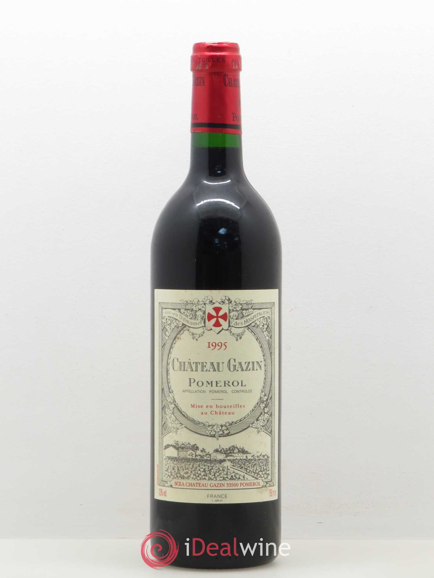 Château Gazin 1995 - Lot de 1 bouteille - 0