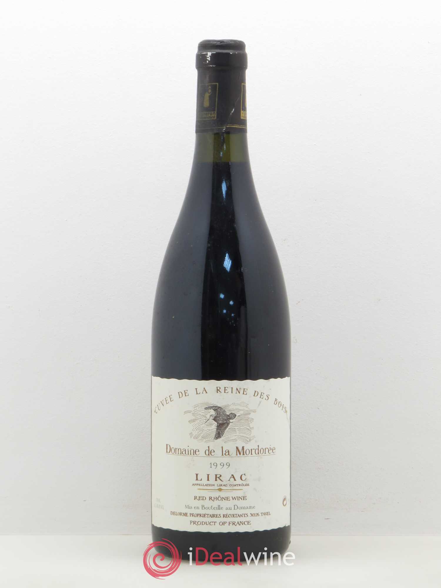 Lirac Cuvée Reine des Bois La Mordorée (Domaine de) 1999 - Lot de 1 bouteille - 0