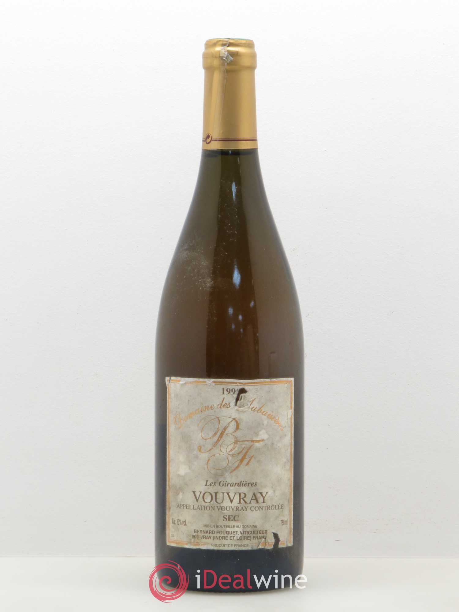 Vouvray Les Girardieres Bernard Fouquet 1999 - Posten von 1 Flasche - 0