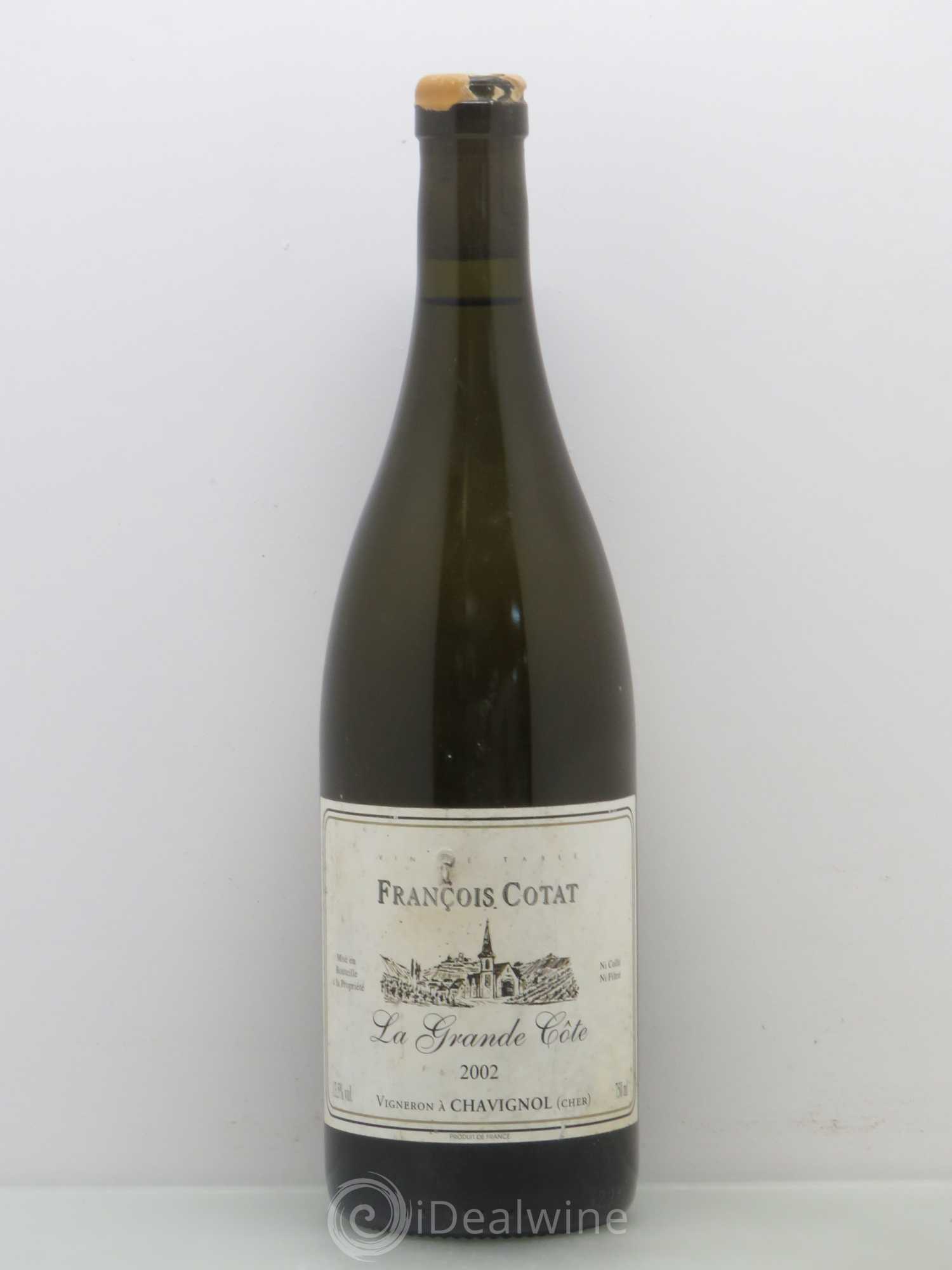 Sancerre La Grande Côte François Cotat 2002 - Lot de 1 bouteille - 0