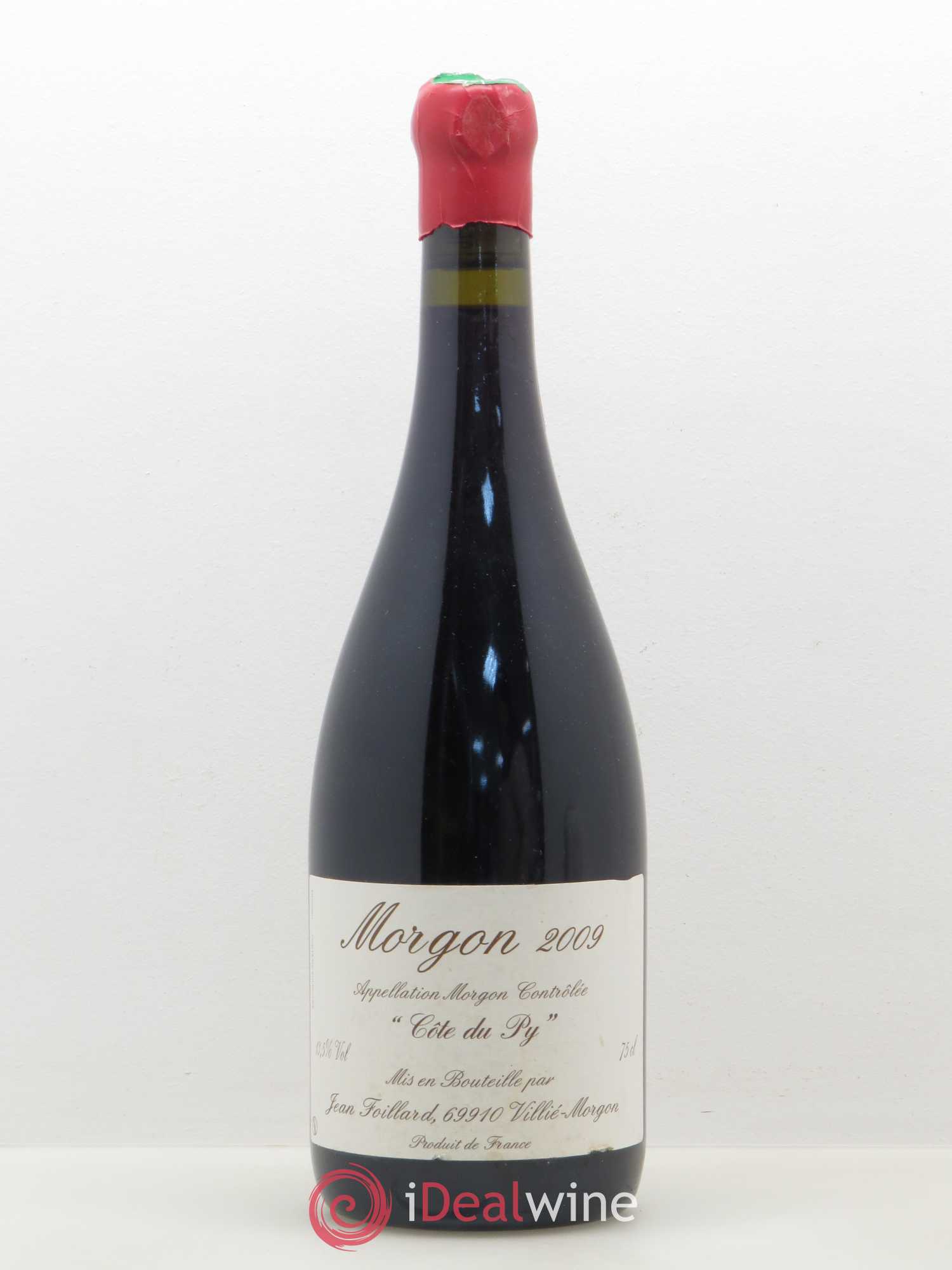 Morgon Côte du Py Jean Foillard 2009 - Lot de 1 bouteille - 0