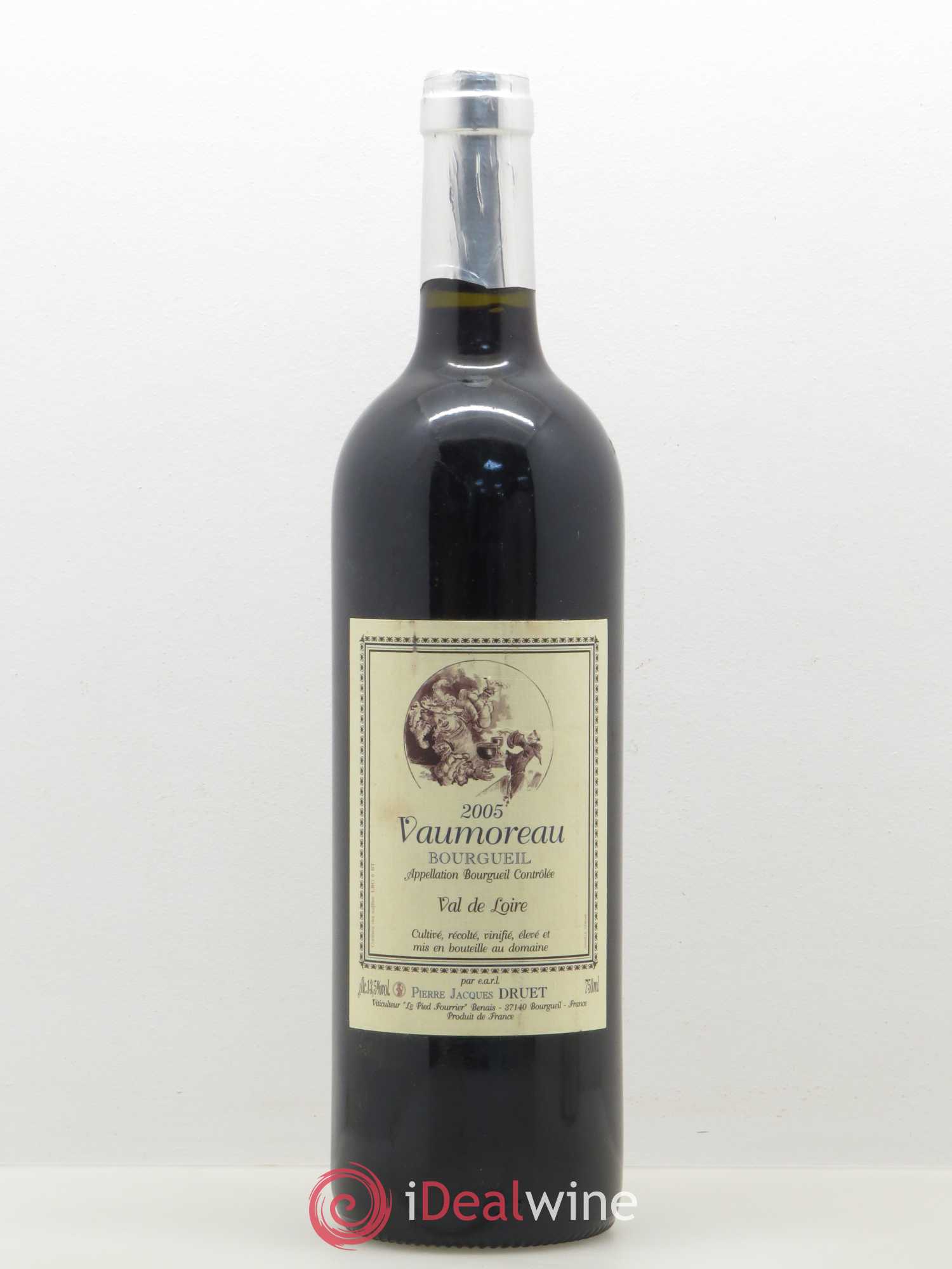 Bourgueil Vaumoreau P.J Druet 2005 - Posten von 1 Flasche - 0