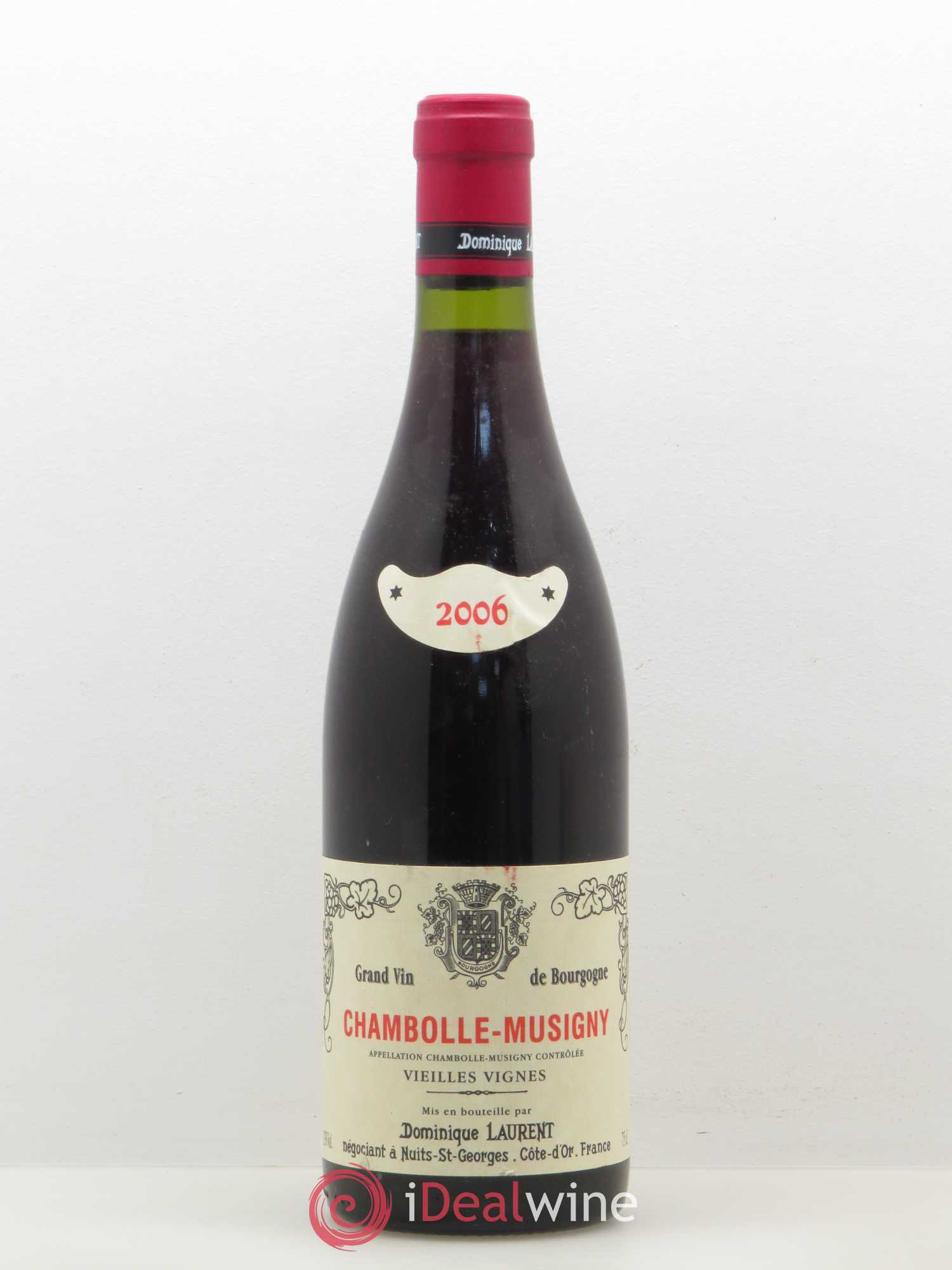 Chambolle-Musigny Dominique Laurent Vieilles vignes 2006 - Lot de 1 bouteille - 0
