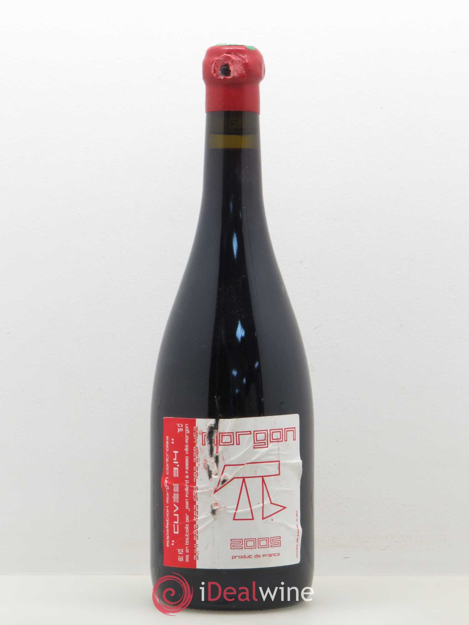Morgon 3.14 Jean Foillard 2005 - Lot de 1 bouteille - 0