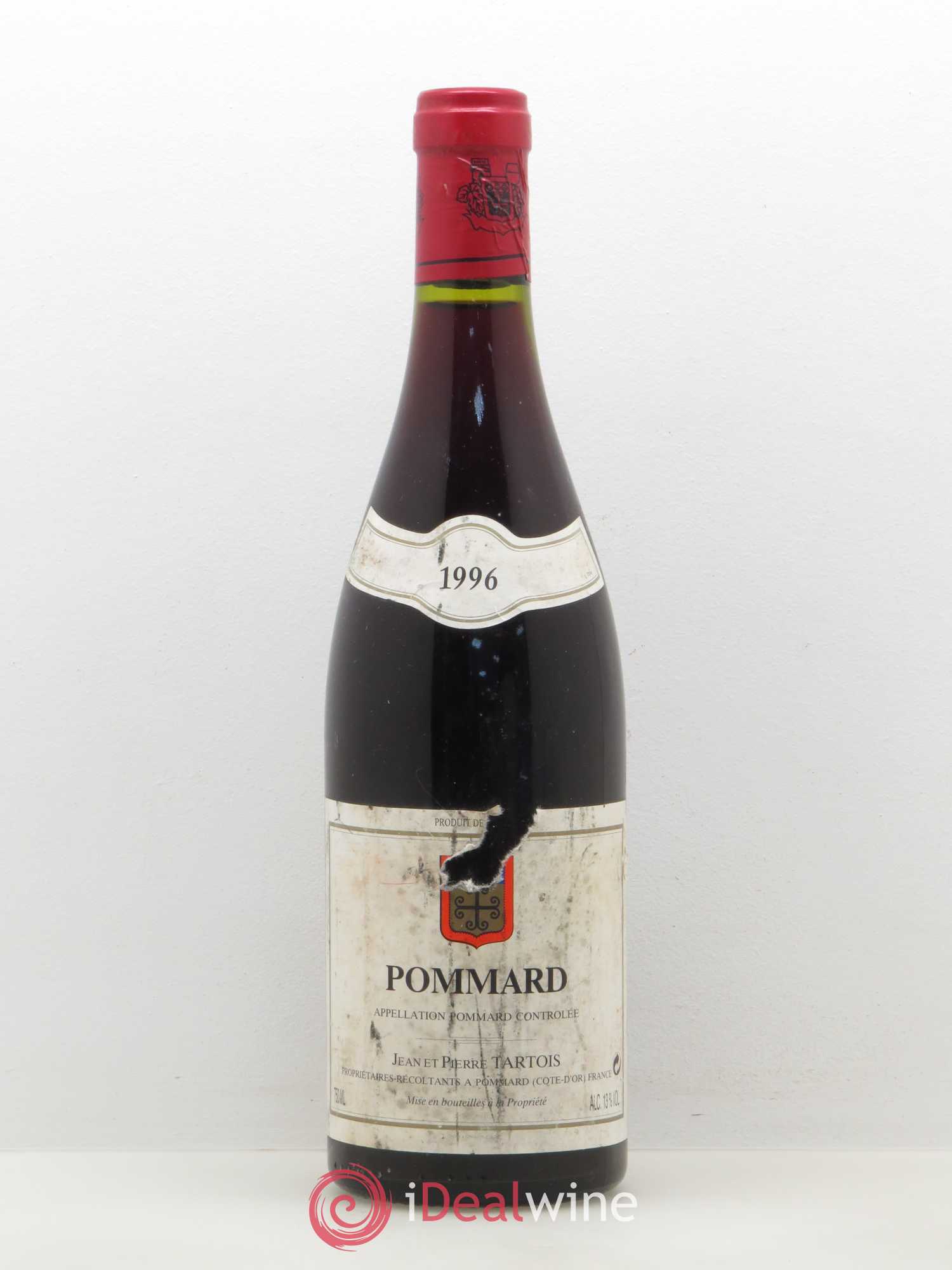 Pommard Jean Tartois 1996 - Posten von 1 Flasche - 0