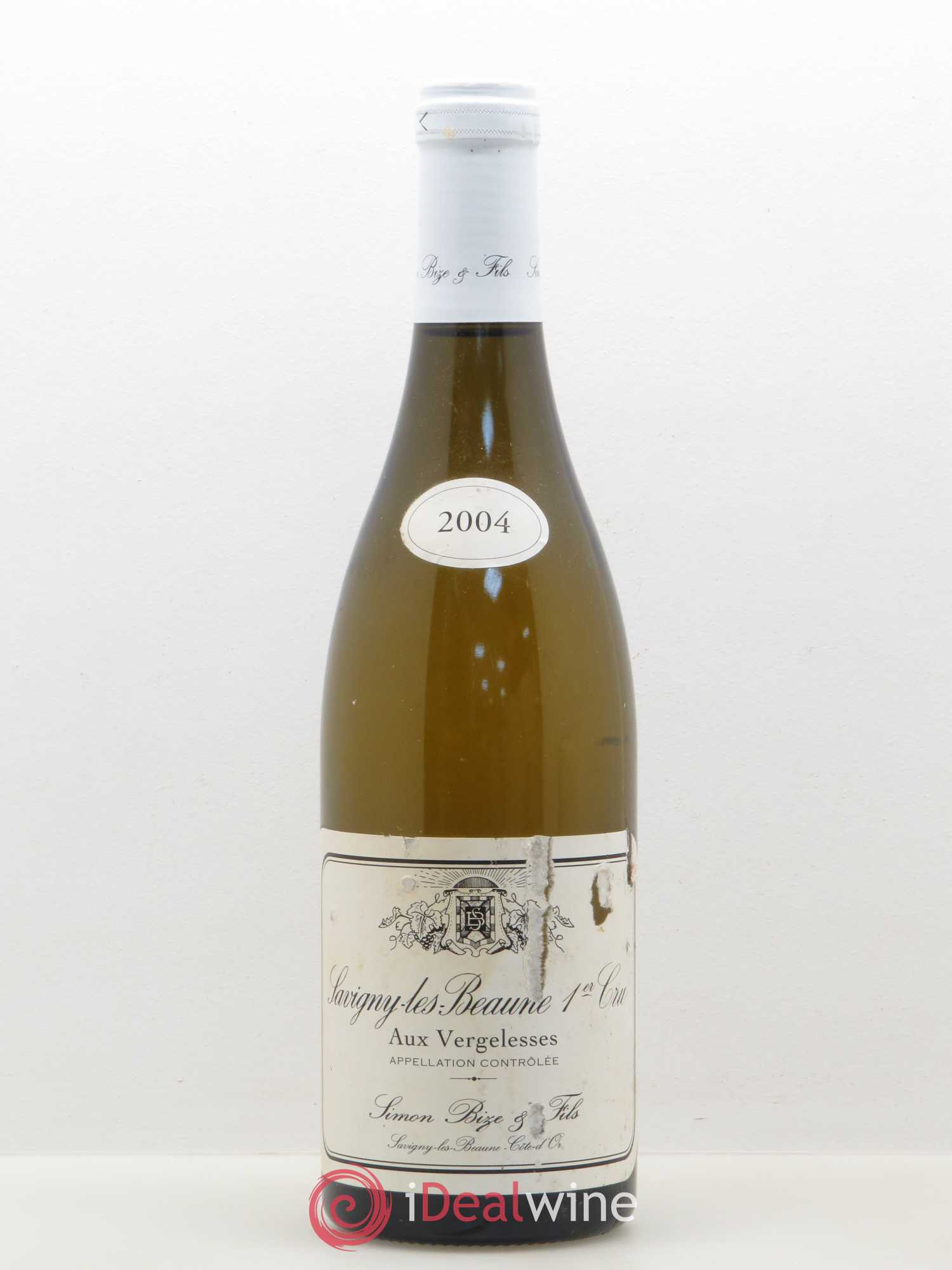 Savigny-lès-Beaune 1er Cru Aux Vergelesses Simon Bize et Fils 2004 - Posten von 1 Flasche - 0