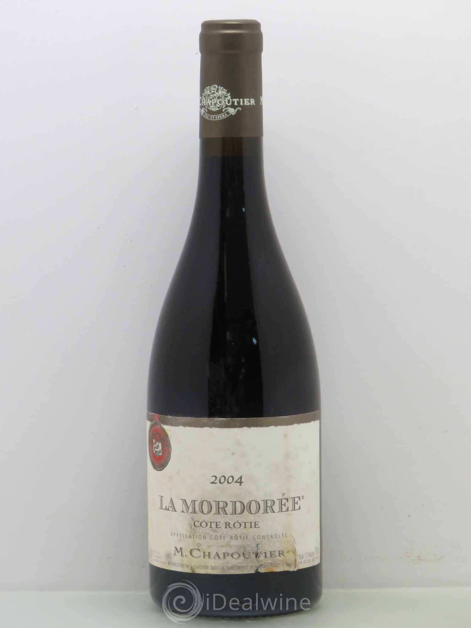 Côte-Rôtie La Mordorée Chapoutier 2004 - Lot de 1 bouteille - 0