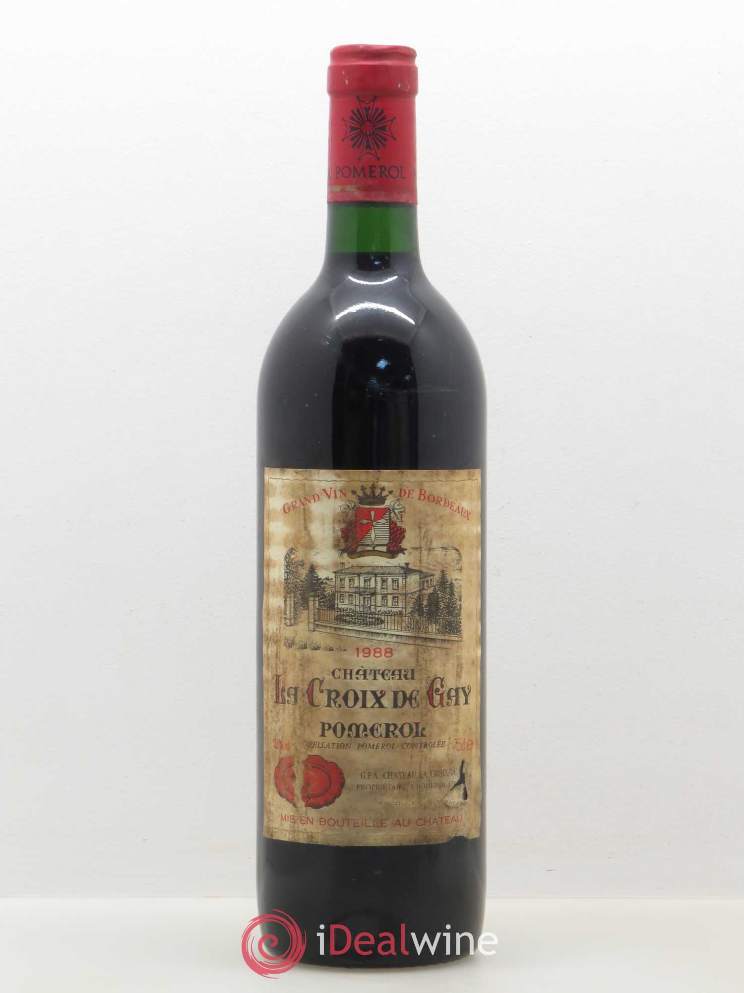 Château la Croix de Gay 1988 - Lot de 1 bouteille - 0