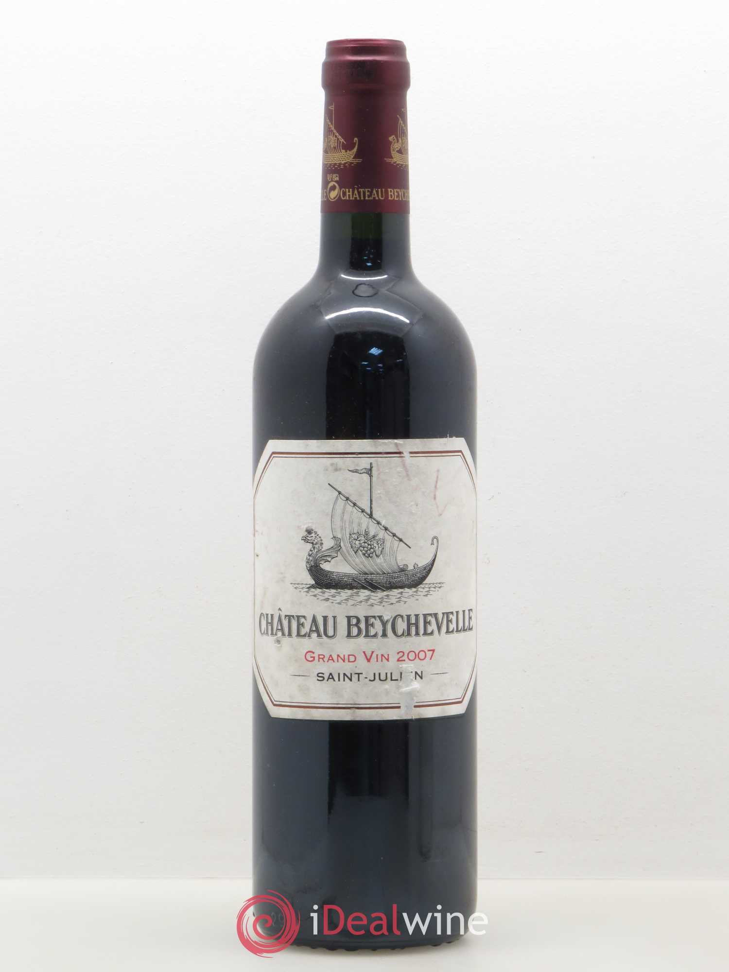 Château Beychevelle 4ème Grand Cru Classé 2007 - Lot de 1 bouteille - 0