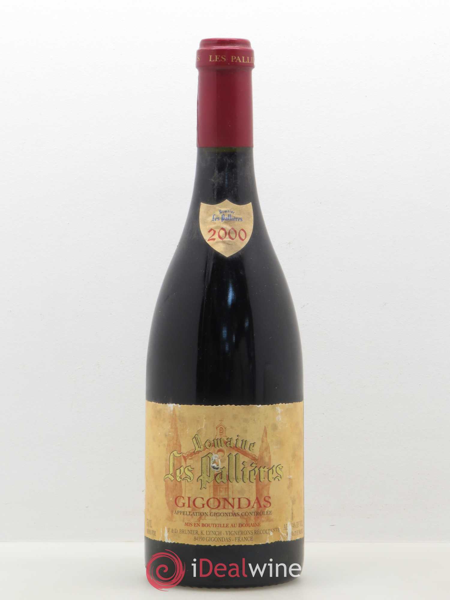 Gigondas Les Pallieres Famille Brunier 2000 - Posten von 1 Flasche - 0