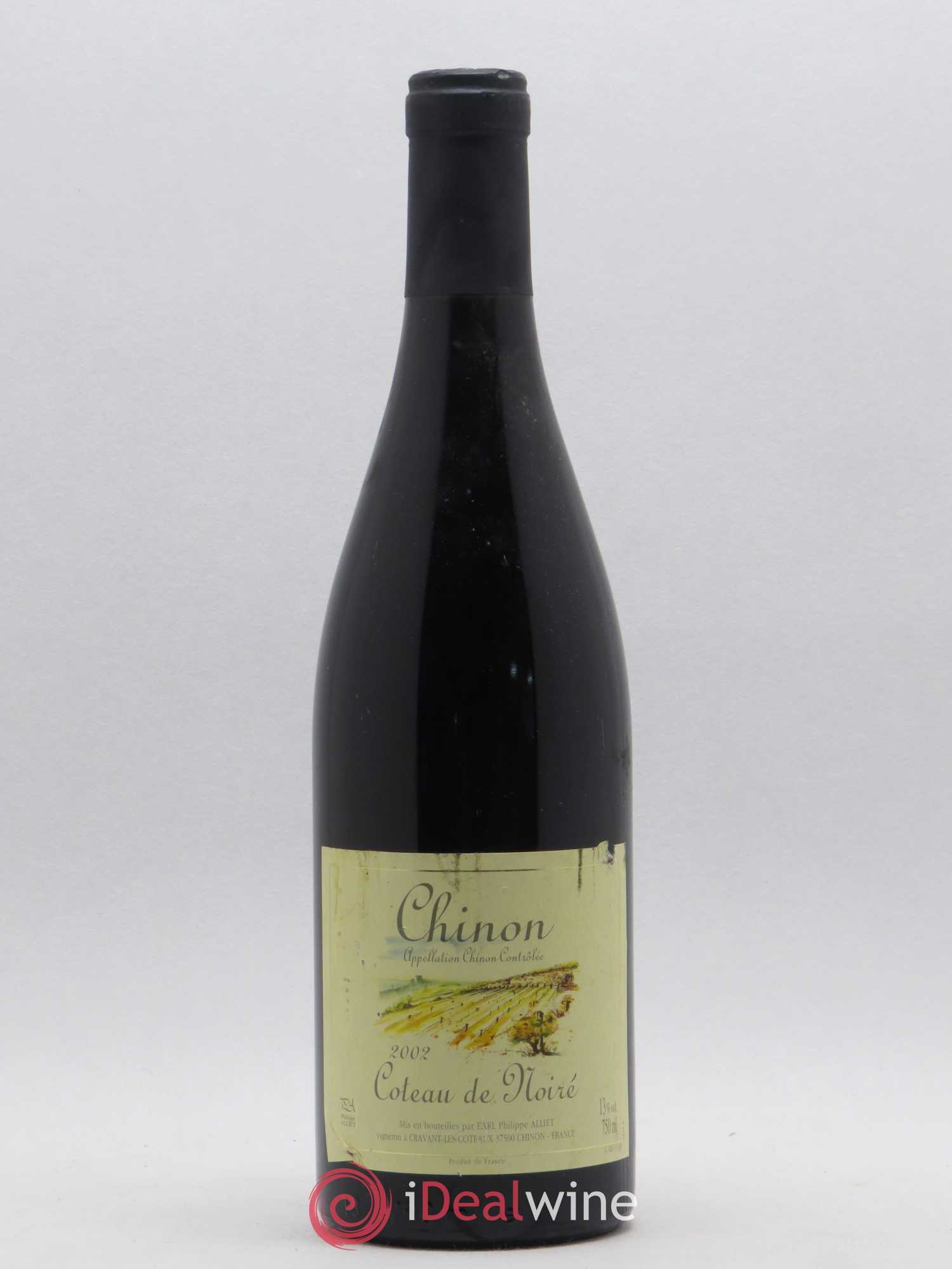 Chinon Coteau de Noiré Philippe Alliet 2002 - Lot de 1 bouteille - 0