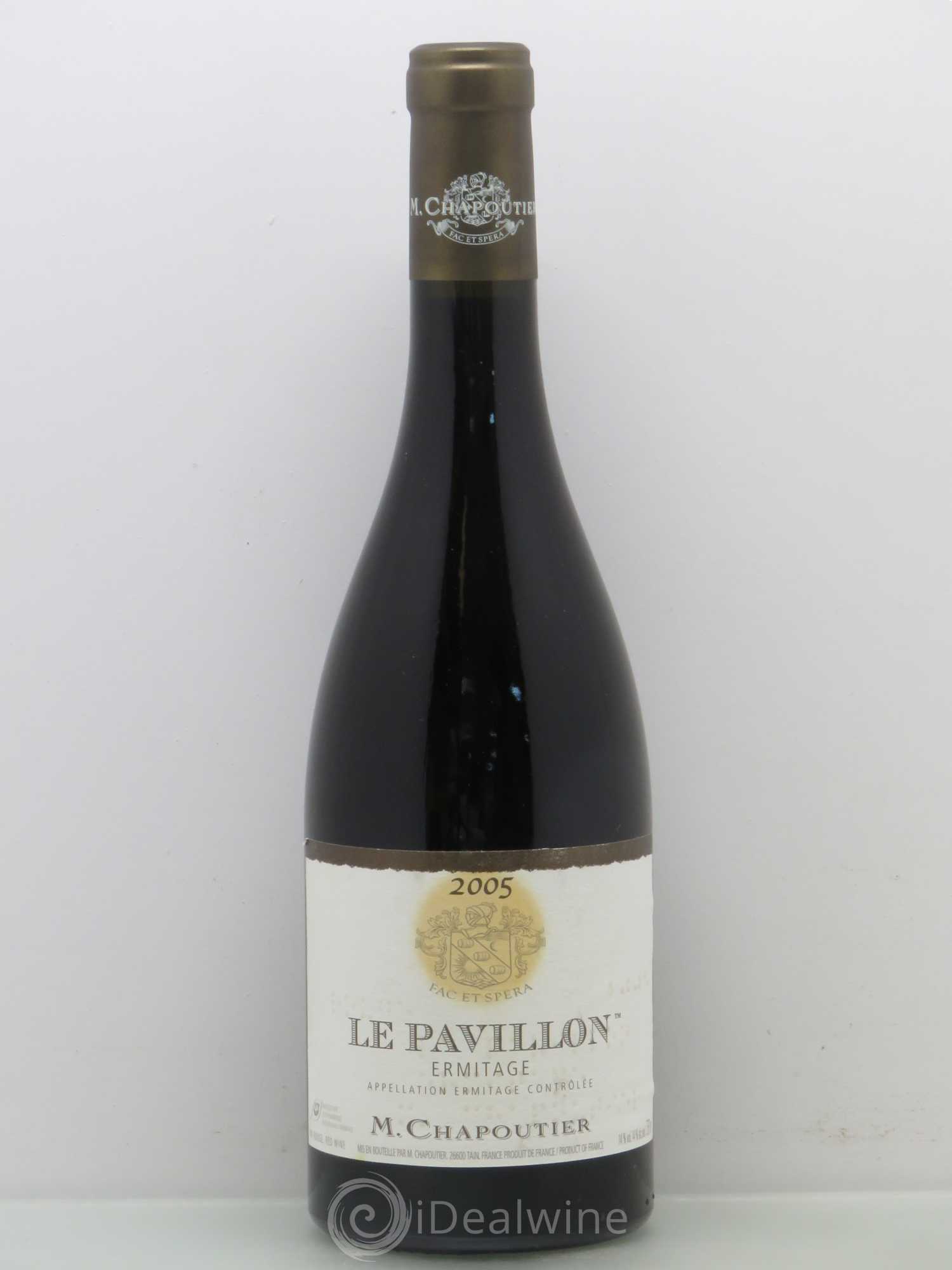 Hermitage Ermitage Le Pavillon Chapoutier 2005 - Lot de 1 bouteille - 0