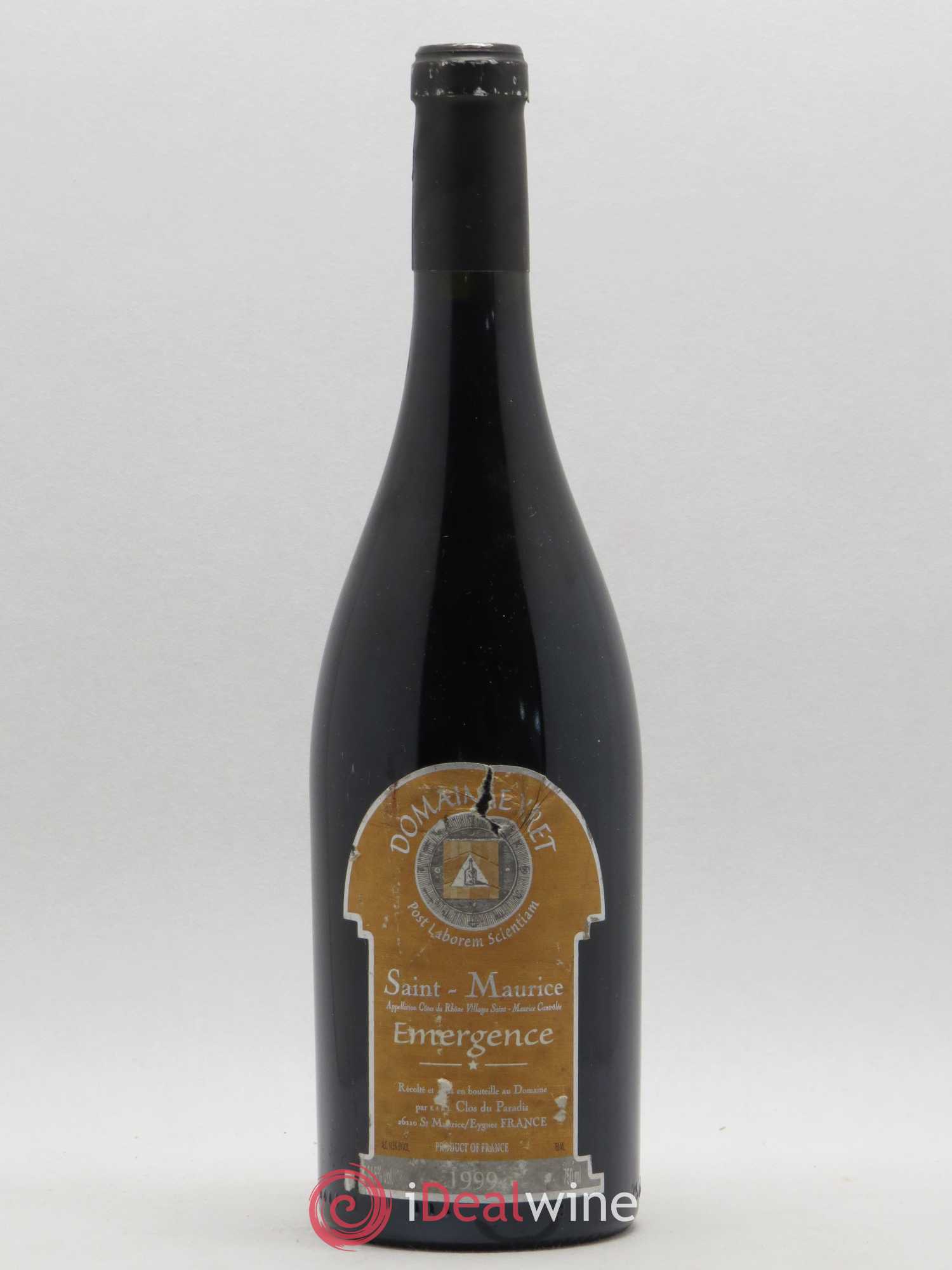 Côtes-du-Rhône Saint Maurice Emergence Domaine Viret 1999 - Posten von 1 Flasche - 0