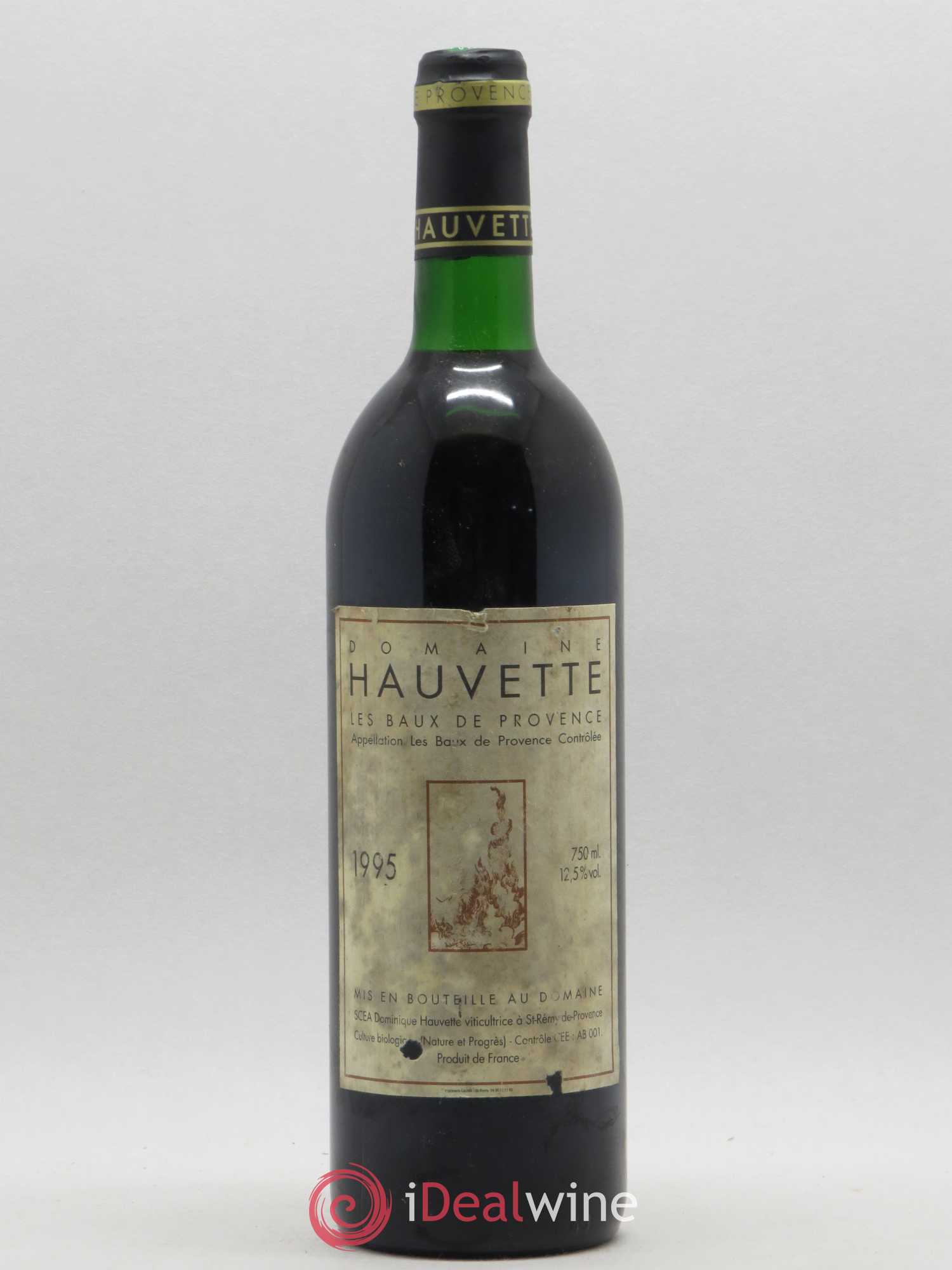 Baux de Provence Hauvette (Domaine) 1995 - Lot de 1 bouteille - 0