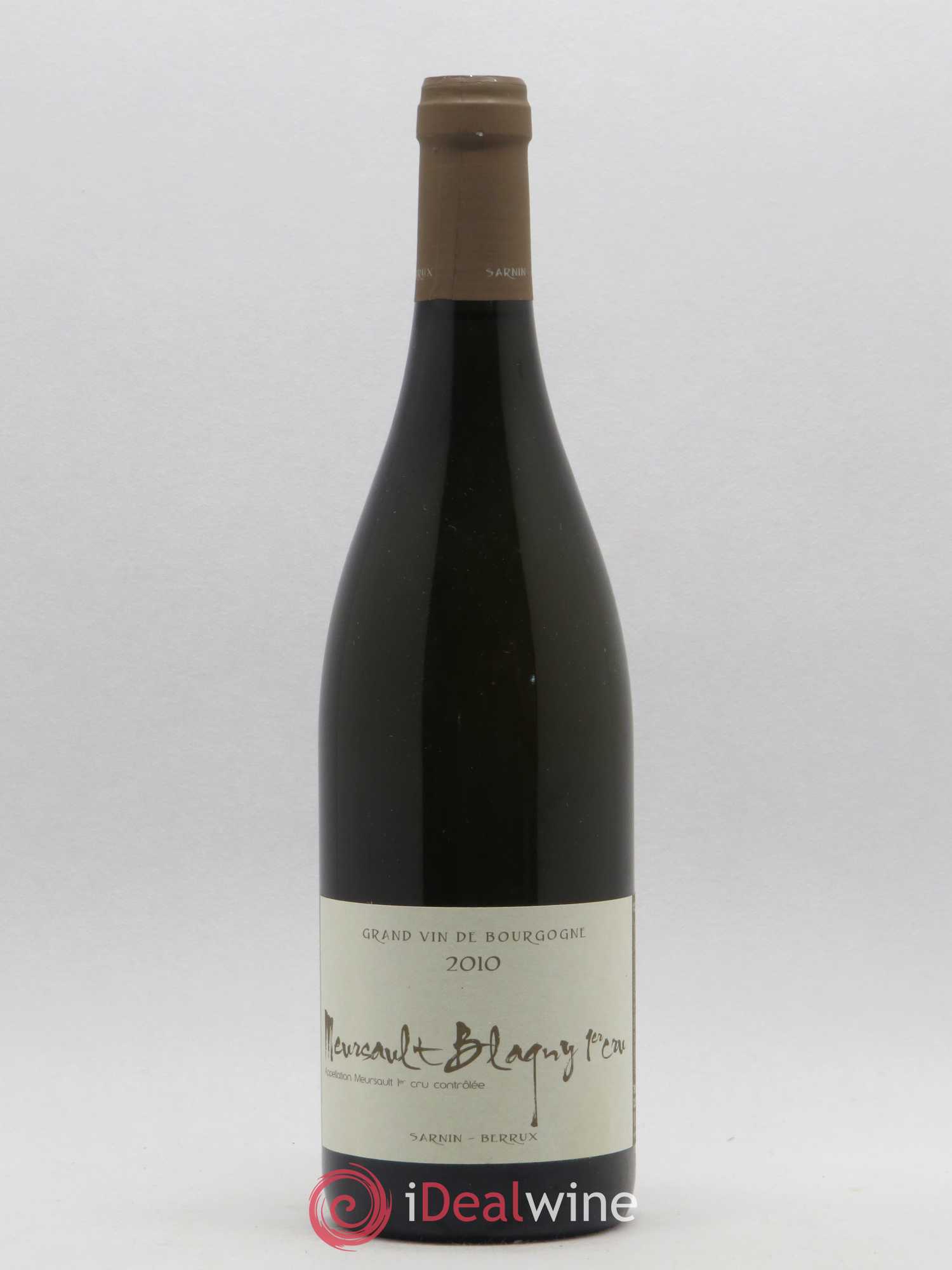 Meursault 1er Cru Blagny Sarnin Berrux 2010 - Posten von 1 Flasche - 0