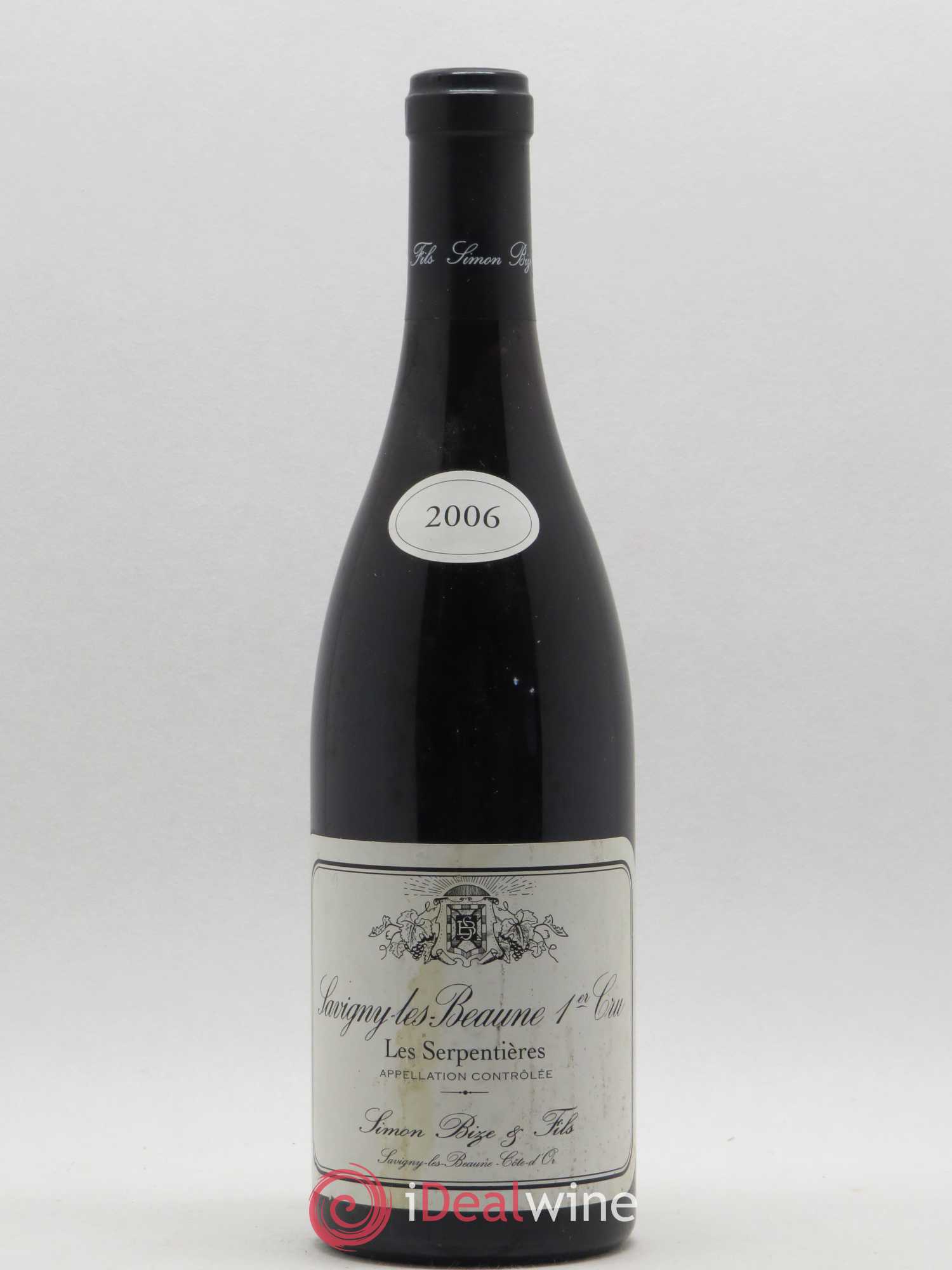 Savigny-lès-Beaune 1er Cru Les Serpentières Simon Bize & Fils 2006 - Lot de 1 bouteille - 0