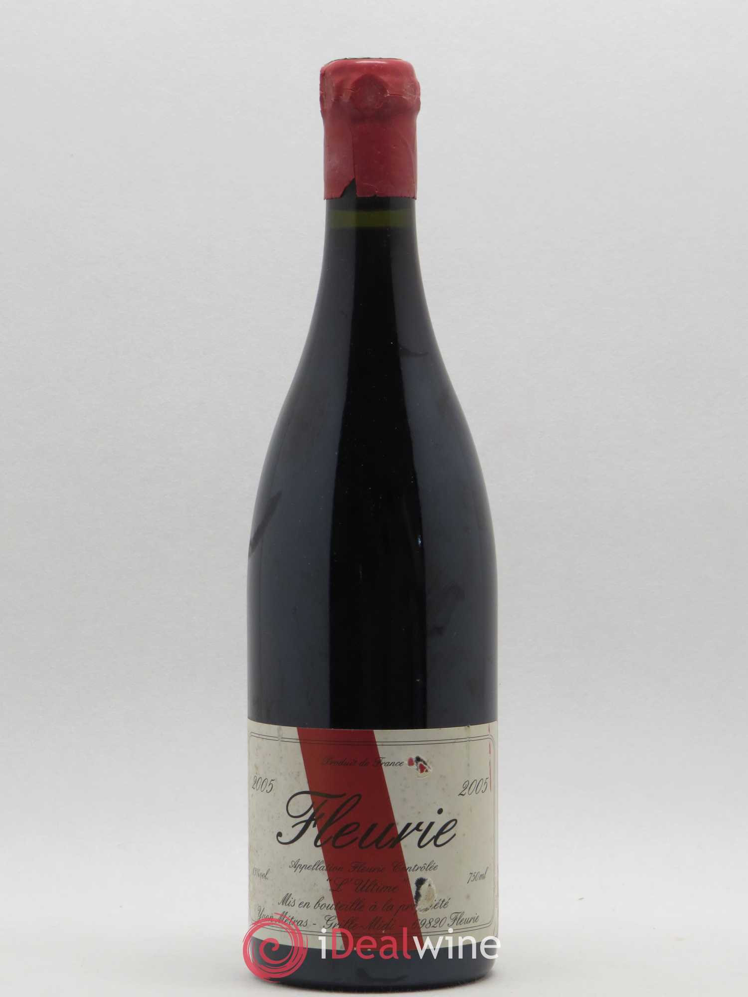 Fleurie l'Ultime Yvon Métras 2005 - Lot de 1 bouteille - 0