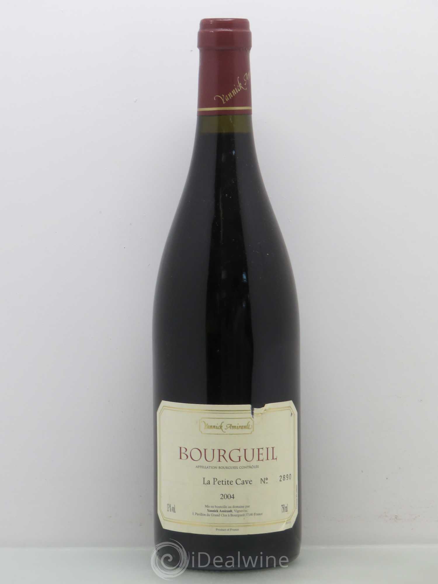 Bourgueil Petite cave Yannick Amirault (Domaine) 2004 - Lot de 1 bouteille - 0