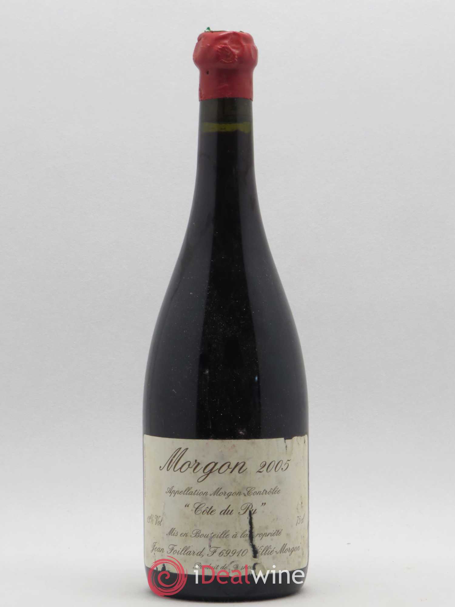 Morgon Côte du Py Jean Foillard 2005 - Lot de 1 bouteille - 0
