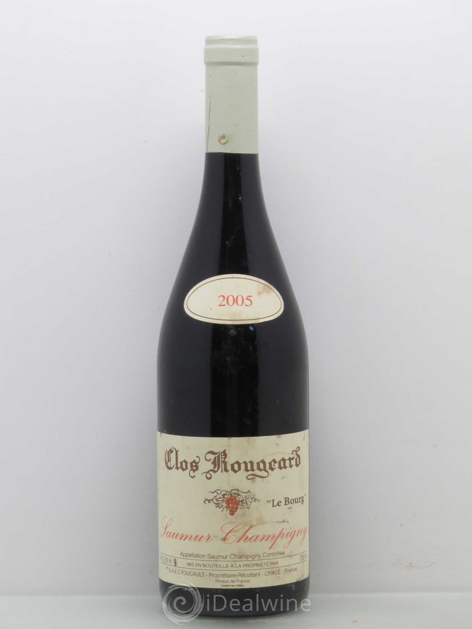 Saumur-Champigny Le Bourg Clos Rougeard 2005 - Lot de 1 bouteille - 0