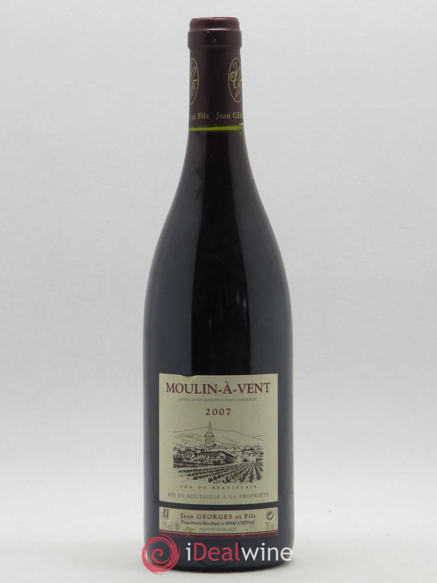 Moulin-à-Vent Jean Georges 2007 - Posten von 1 Flasche - 0