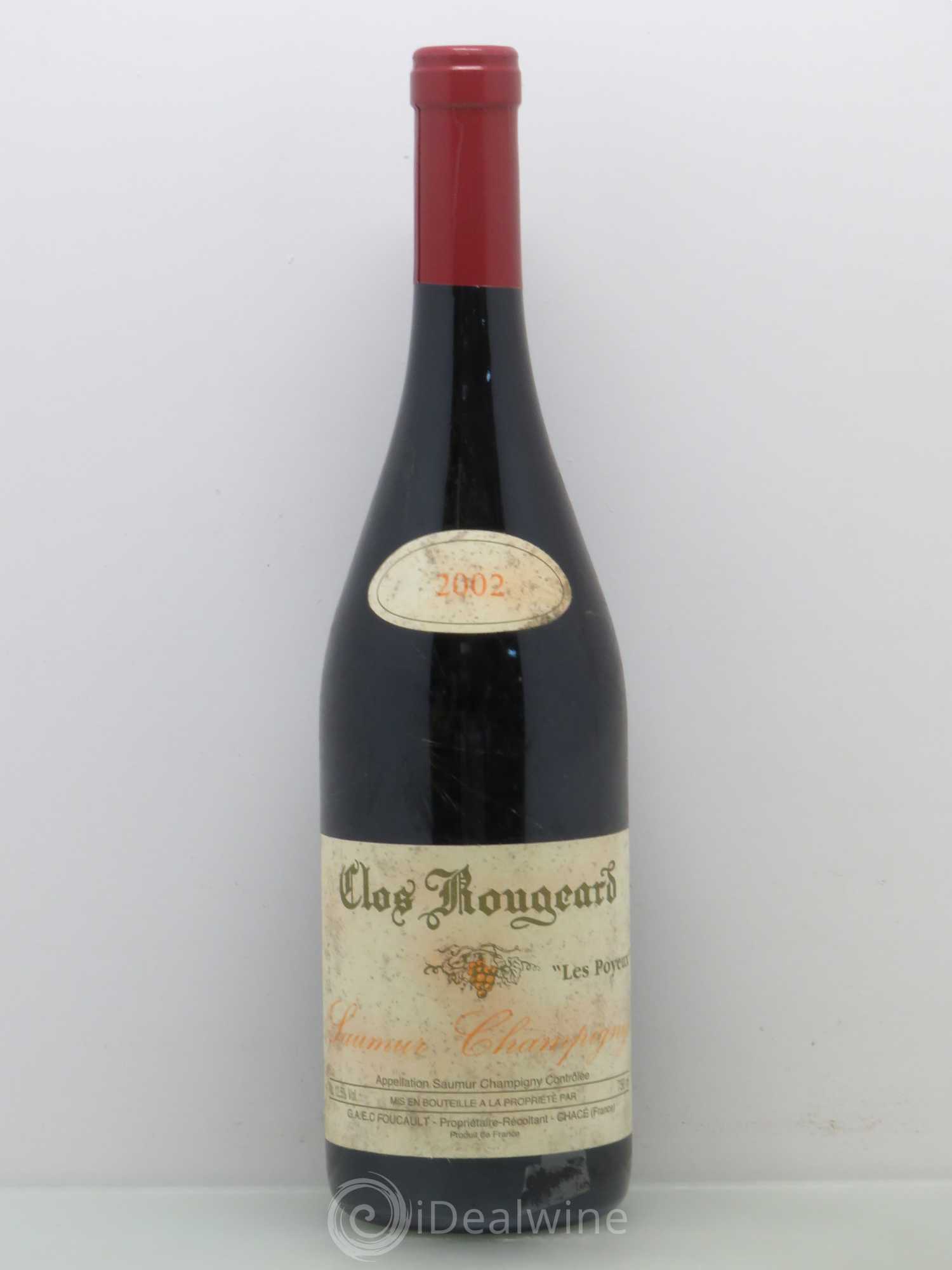 Saumur-Champigny Les Poyeux Clos Rougeard 2002 - Lot de 1 bouteille - 0