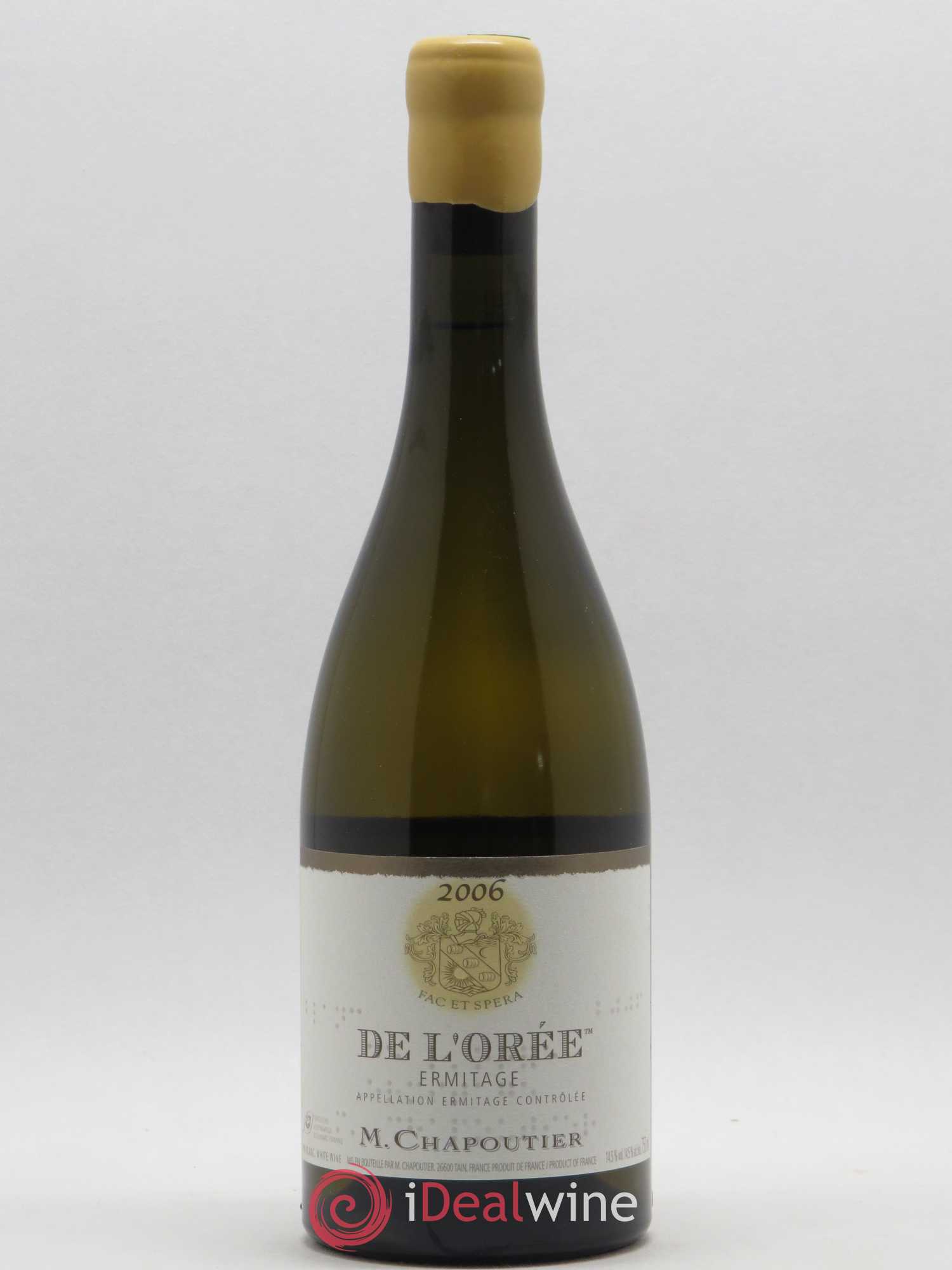 Hermitage Ermitage de l'Orée Chapoutier 2006 - Lot de 1 bouteille - 0