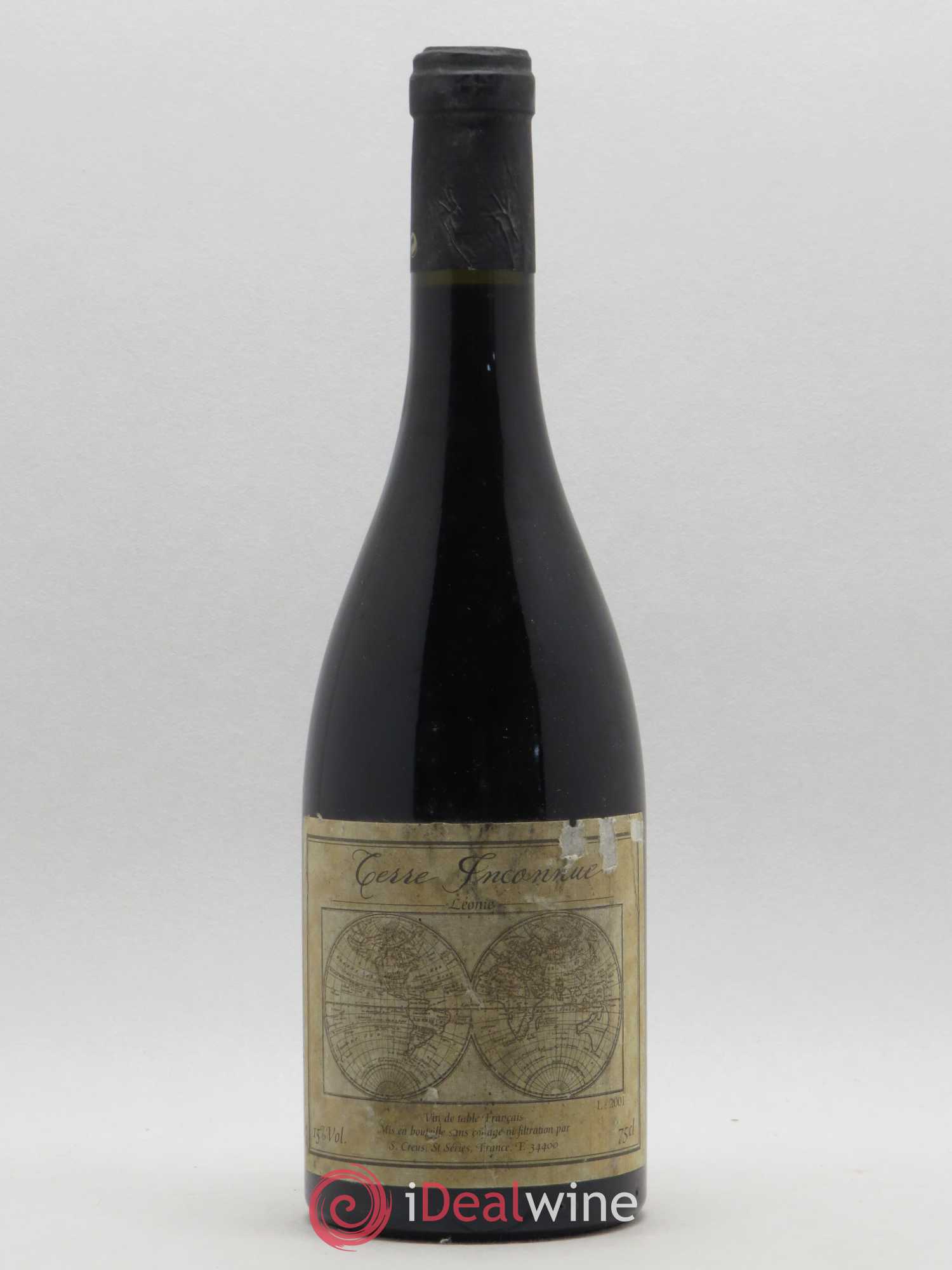 Vin de Table de France Léonie Terre Inconnue 2001 - Lot de 1 bouteille - 0