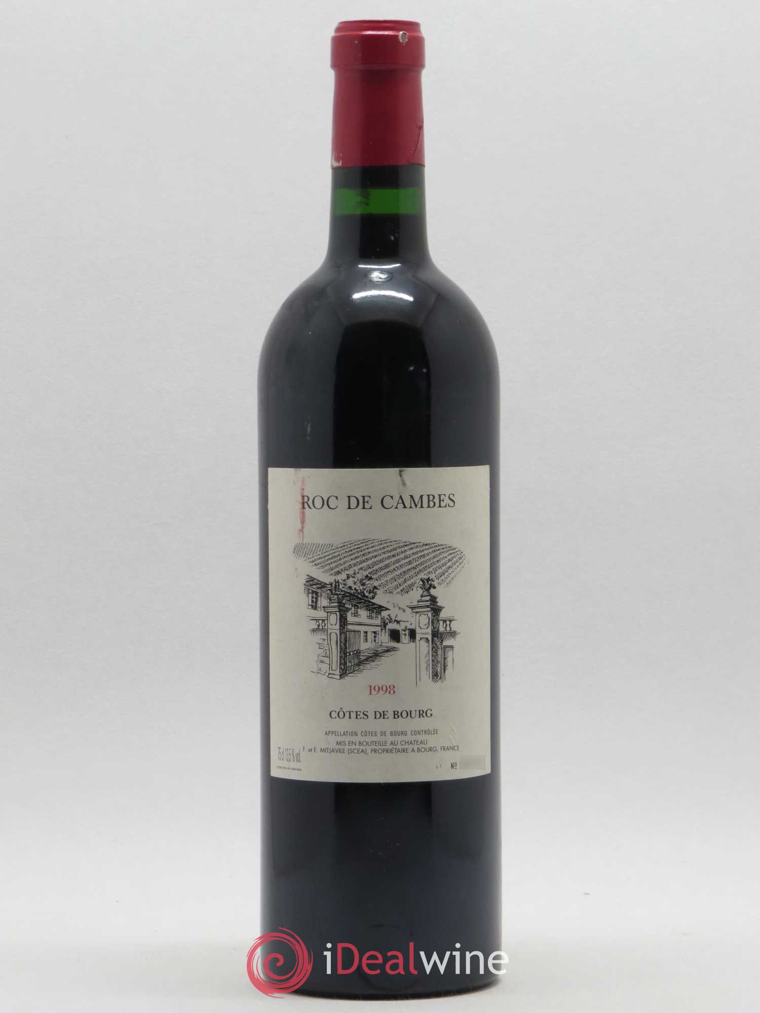 Roc de Cambes 1998 - Posten von 1 Flasche - 0