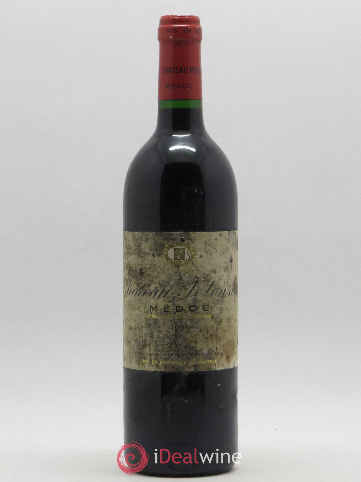 Château Potensac 1998 - Lot de 1 bouteille - 0