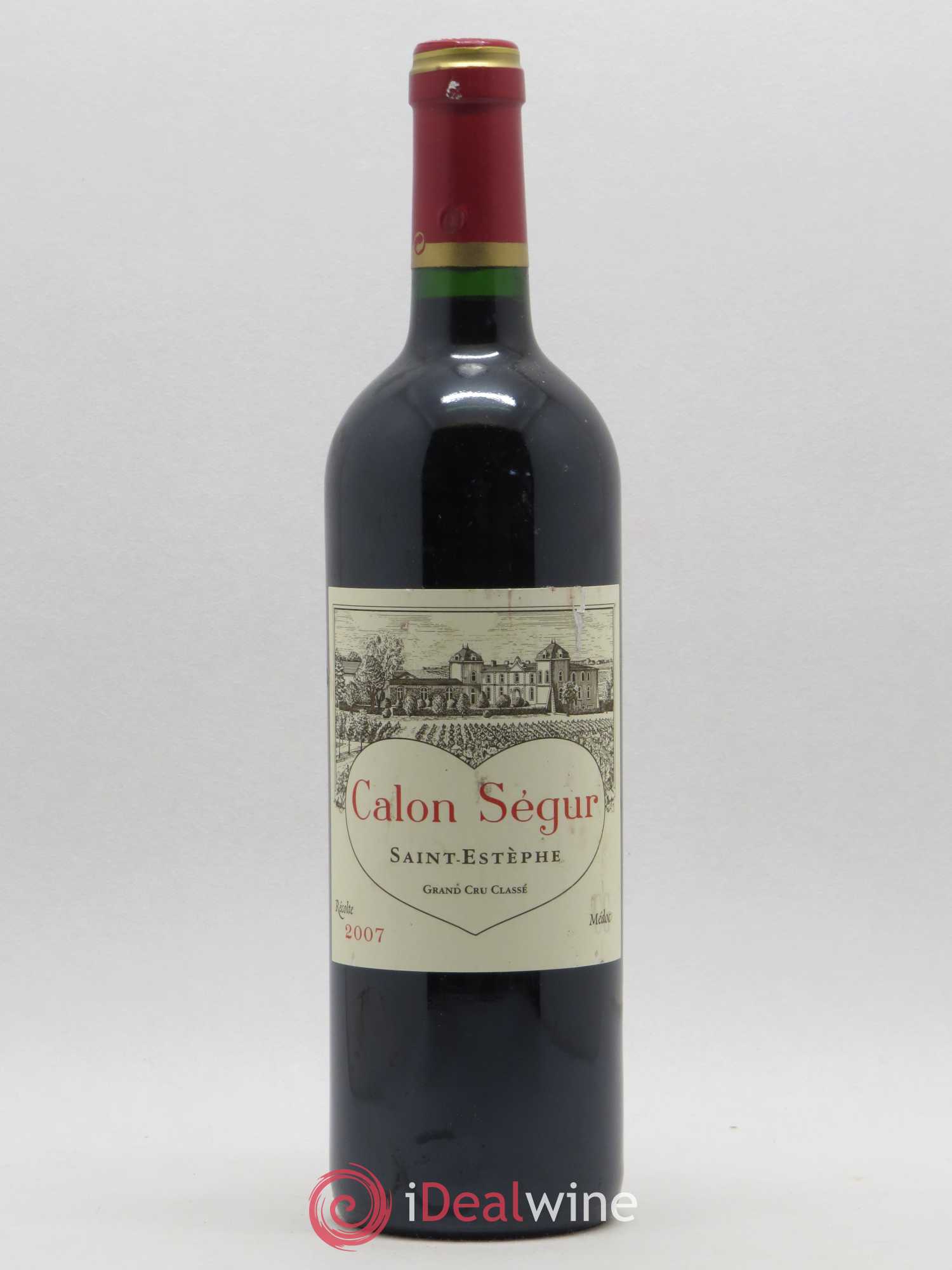Château Calon Ségur 3ème Grand Cru Classé 2007 - Lot de 1 bouteille - 0
