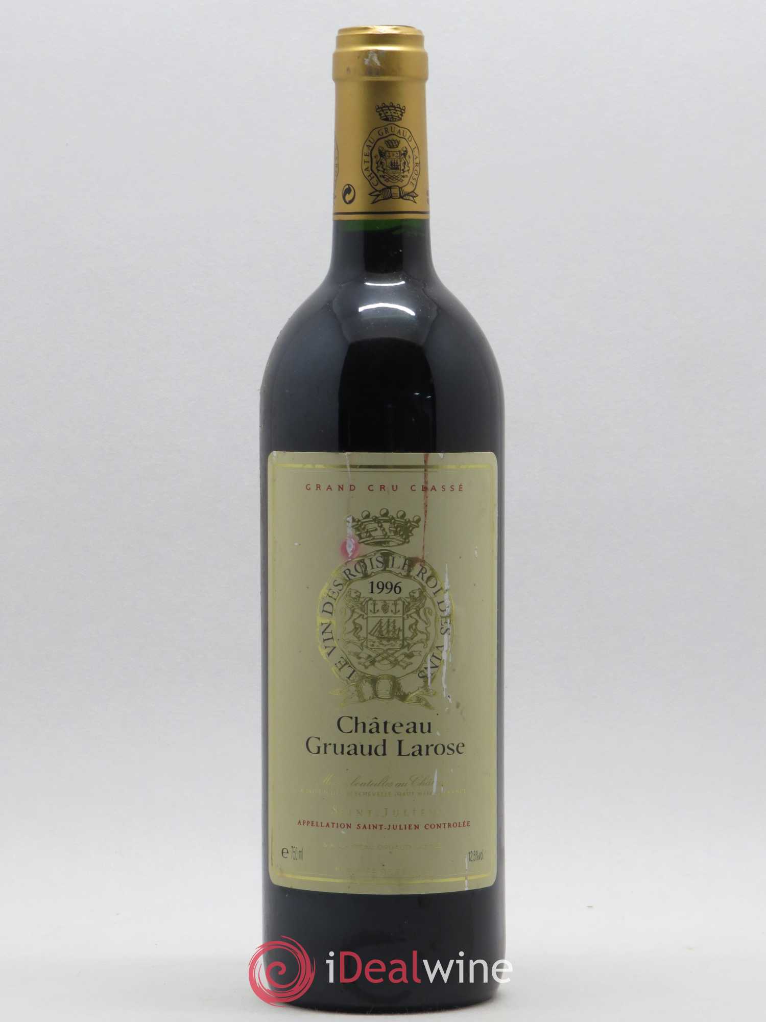 Château Gruaud Larose 2ème Grand Cru Classé 1996 - Lot de 1 bouteille - 0
