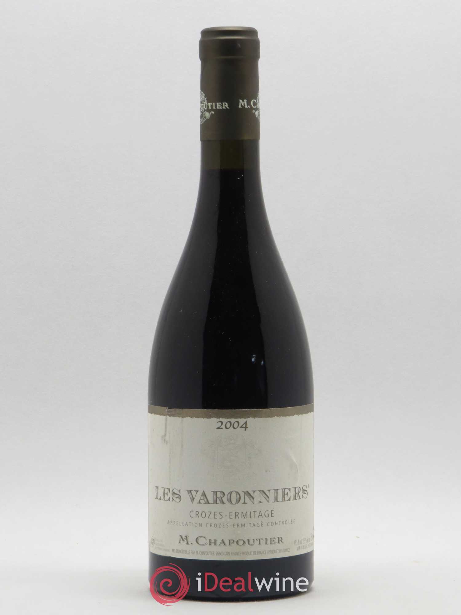 Crozes-Hermitage Les Varonniers Chapoutier 2004 - Lot de 1 bouteille - 0