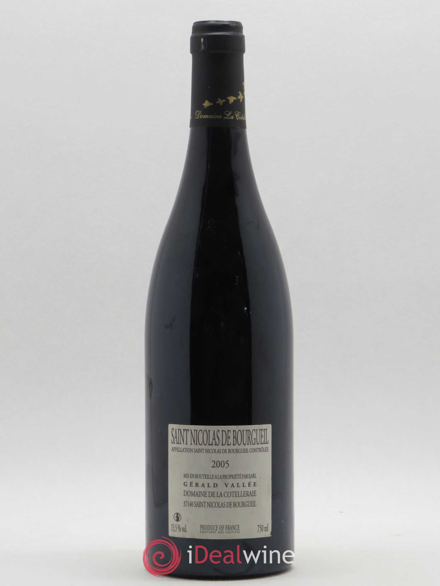 Saint-Nicolas de Bourgueil L'Envolée Gerald Vallee 2005 - Posten von 1 Flasche - 1