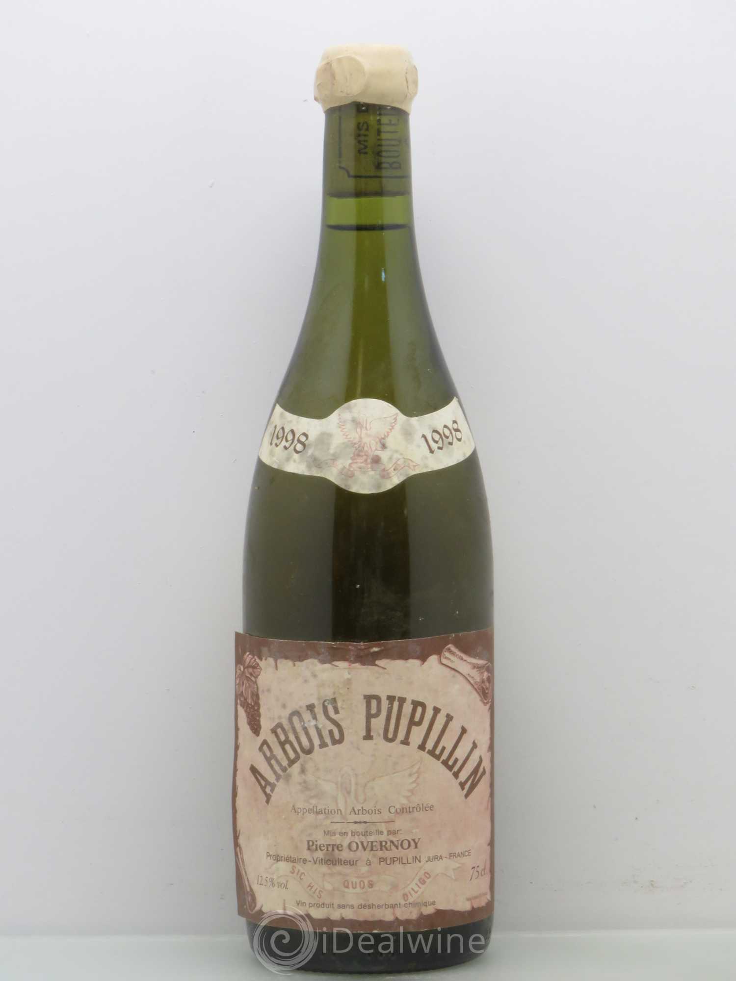 Arbois-Pupillin Savagnin (cire jaune) Overnoy-Houillon (Domaine) Chardonnay 1998 - Lot de 1 bouteille - 0
