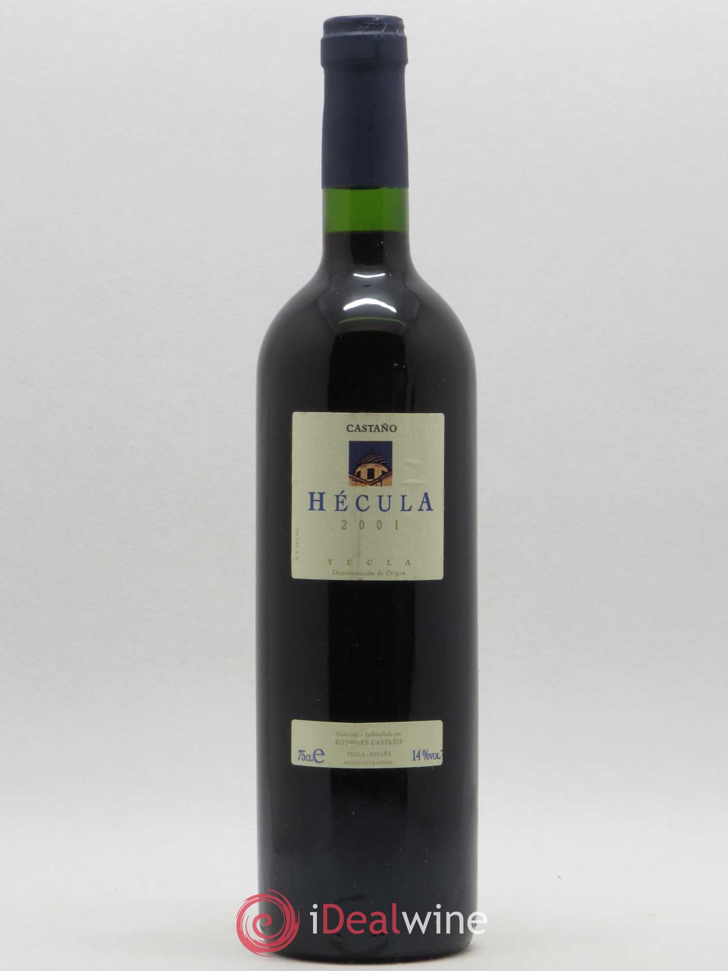 Yecla Hecula Castano 2001 - Posten von 1 Flasche - 0