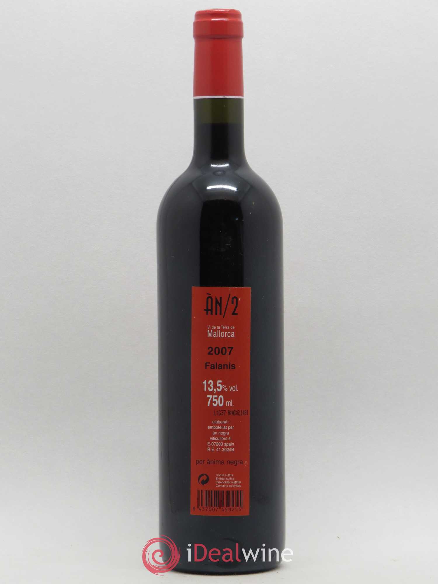 Espagne Mallorca Falanis An2 2007 - Posten von 1 Flasche - 1